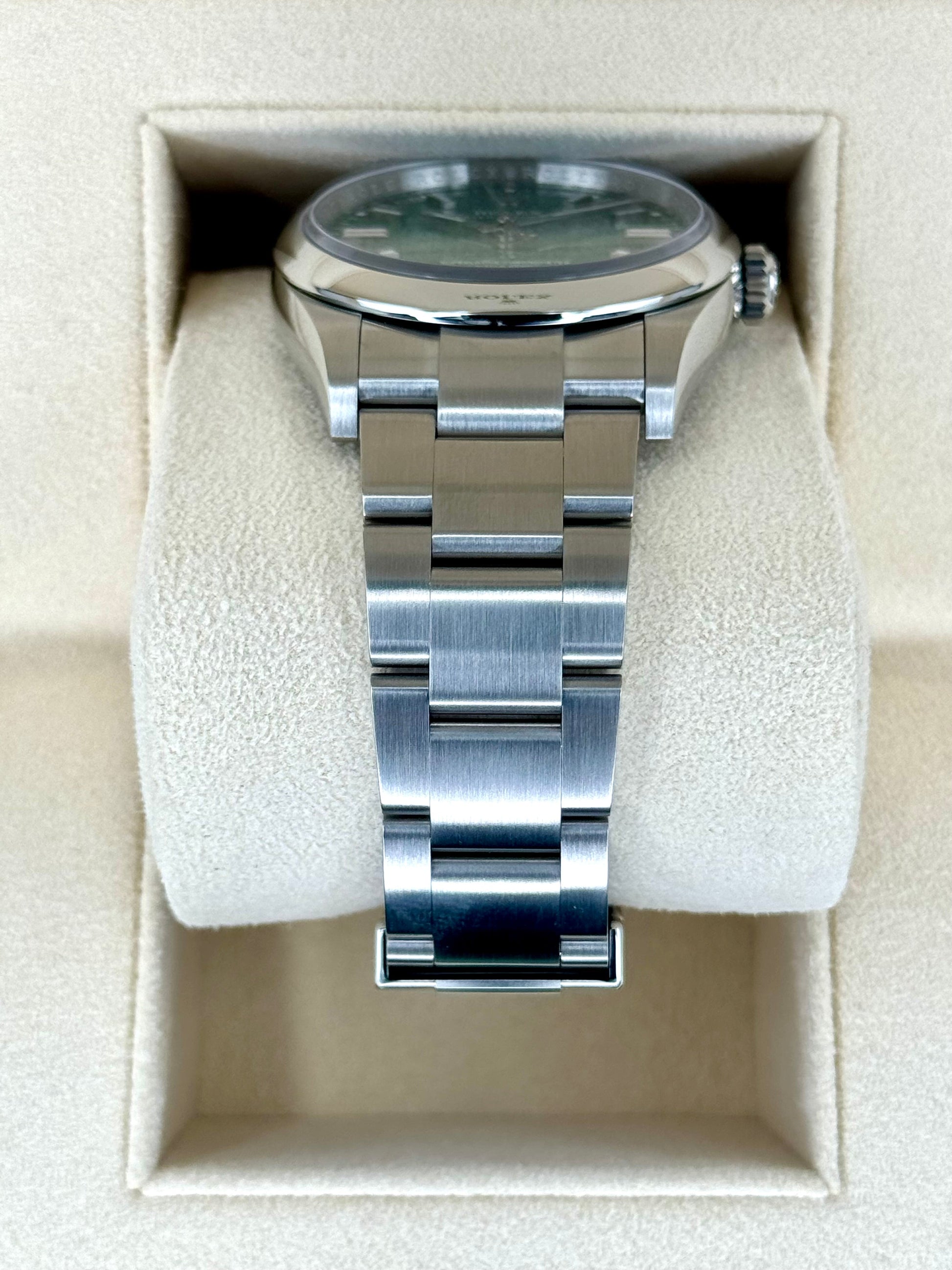 NEW 2024 Rolex Oyster Perpetual 36mm 126000 Green Dial - MyWatchLLC