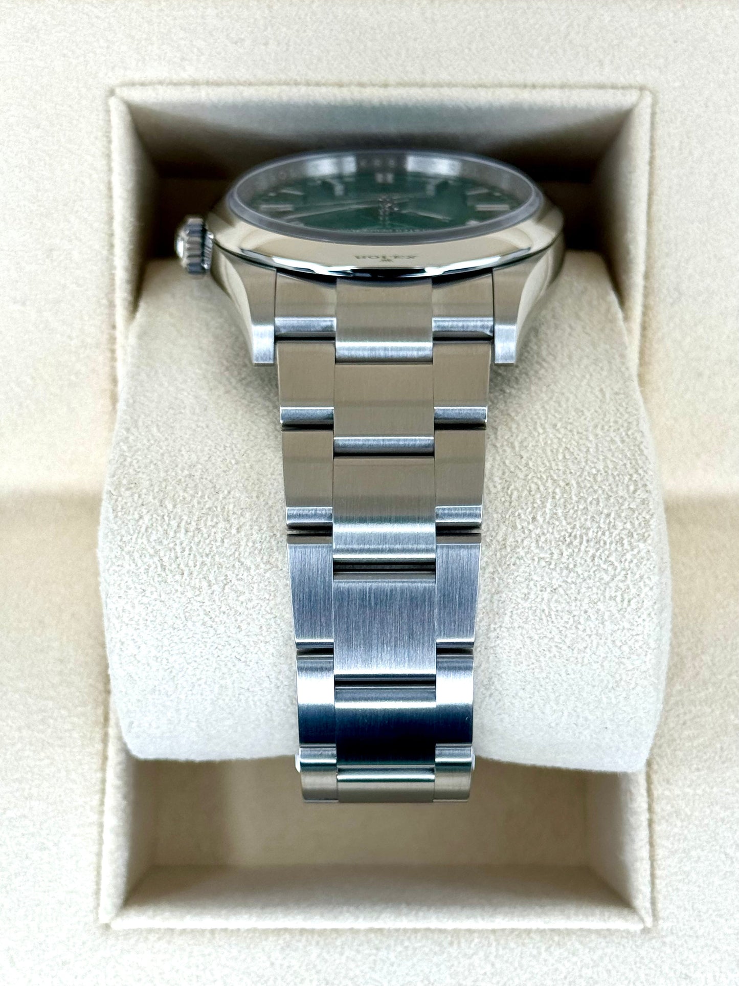 NEW 2024 Rolex Oyster Perpetual 36mm 126000 Green Dial - MyWatchLLC