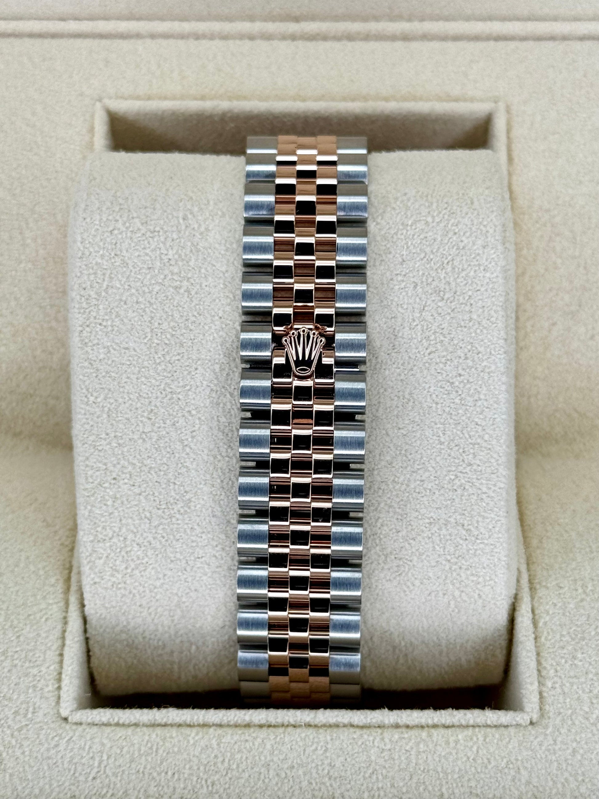 NEW 2023 Rolex Lady Datejust 31mm 278381RBR Two-Tone Chocolate Dial - MyWatchLLC