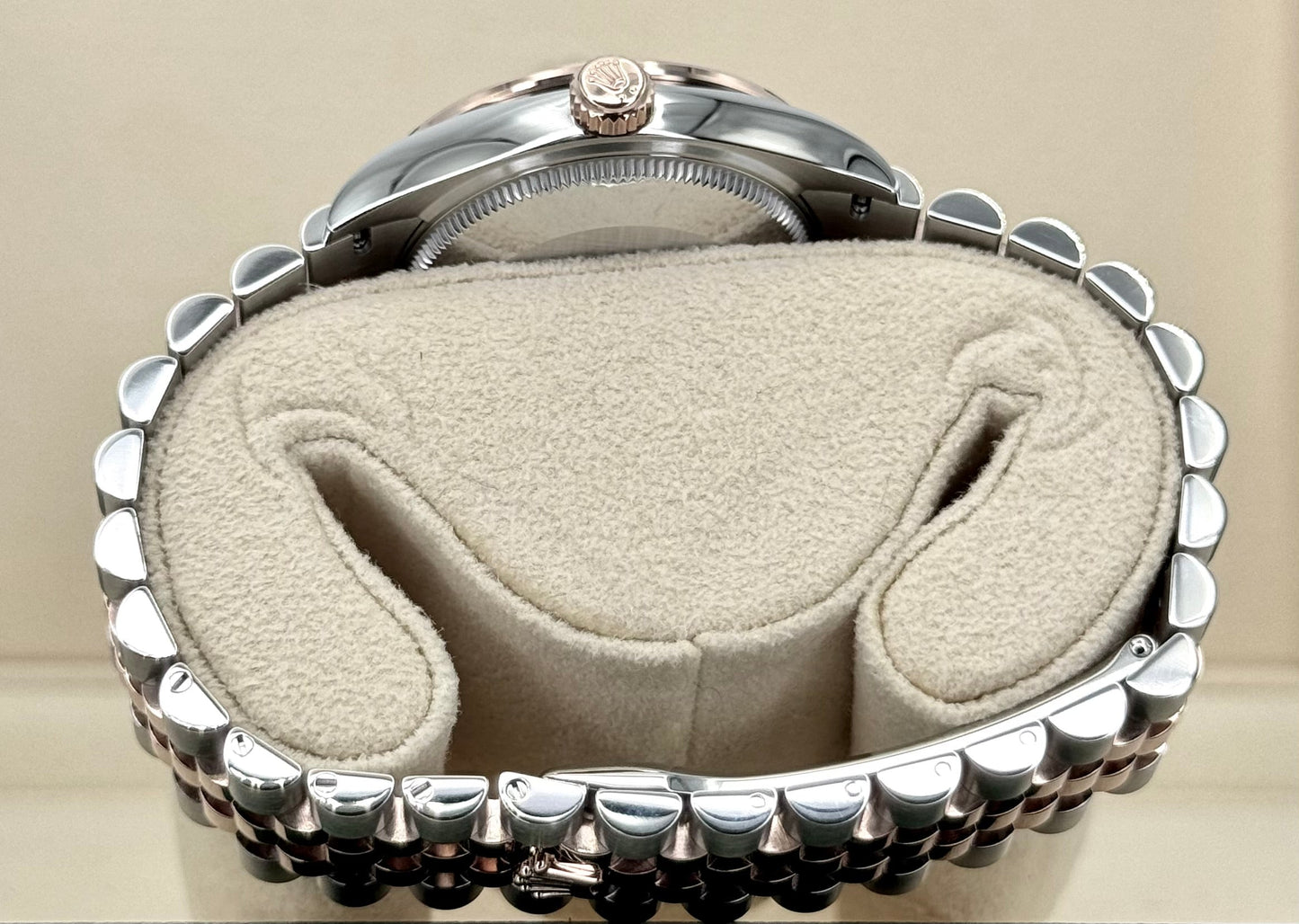 NEW 2023 Rolex Lady Datejust 31mm 278381RBR Two-Tone Chocolate Dial - MyWatchLLC