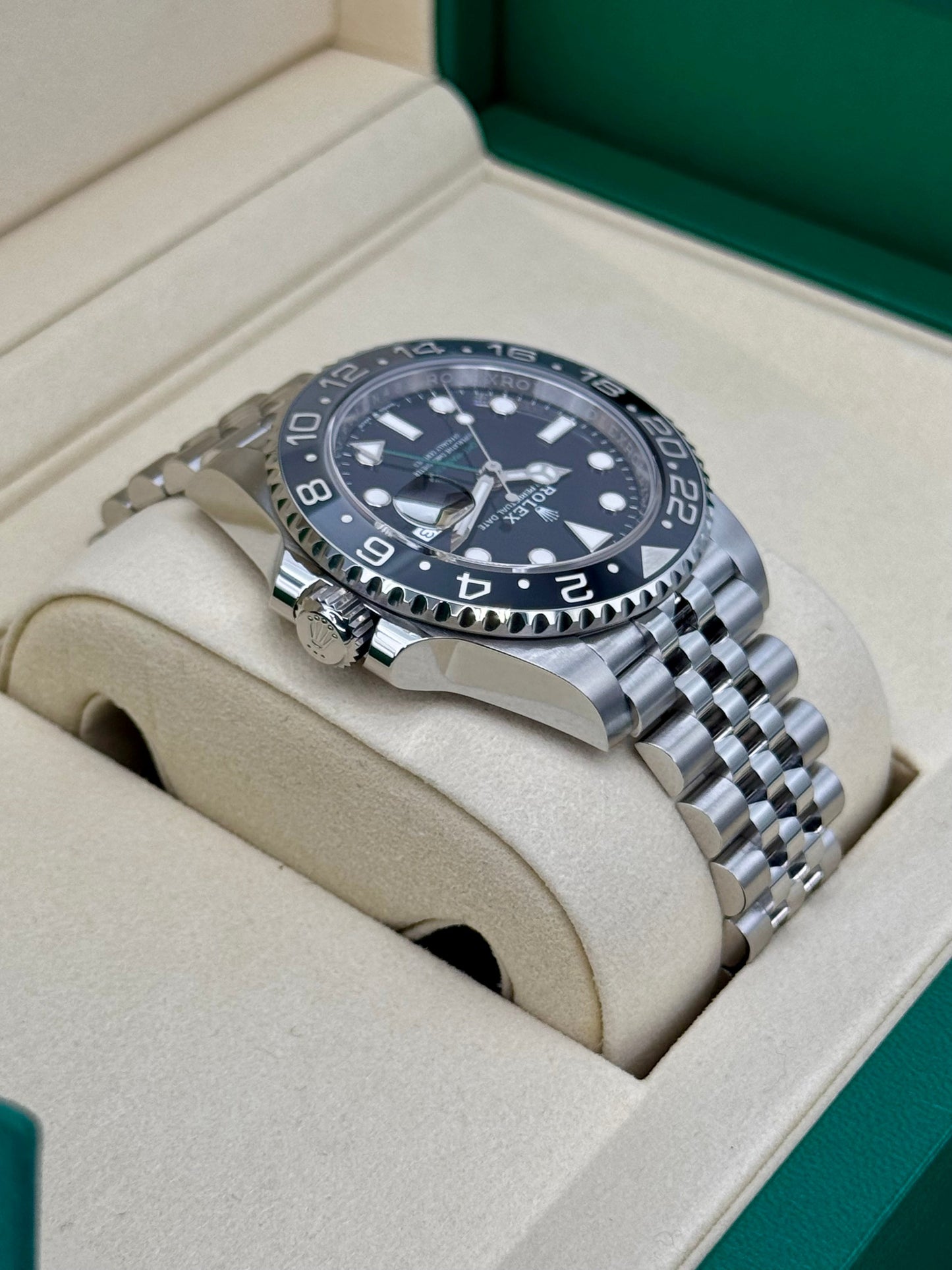NEW 2025 Rolex GMT-Master II "Bruce Wayne" 40mm 126710GRNR Jubilee - MyWatchLLC