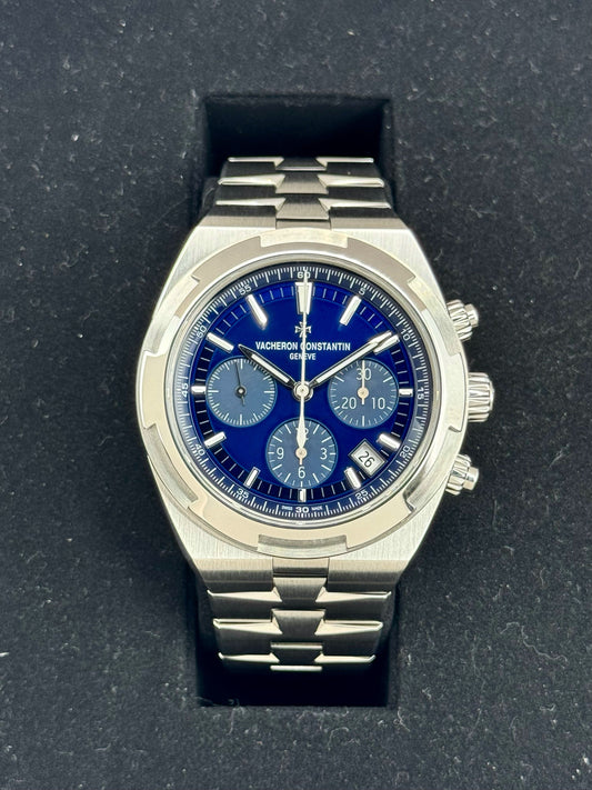 2020 Vacheron Constantin Overseas 42.5mm 5500V Stainless Blue Dial - MyWatchLLC