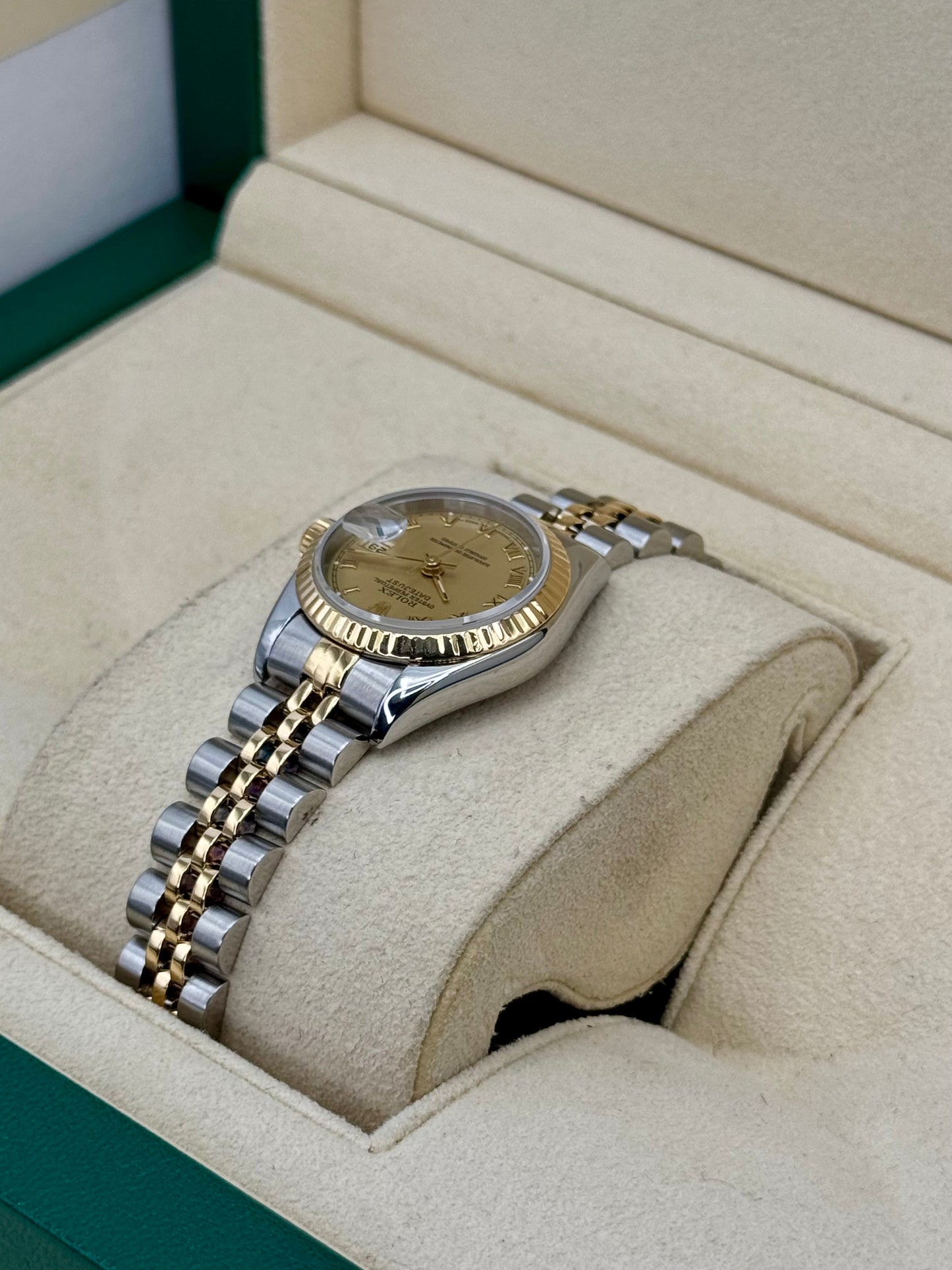 1997 Rolex Lady Datejust 26mm 69173 Two-Tone Jubilee Champagne Dial - MyWatchLLC