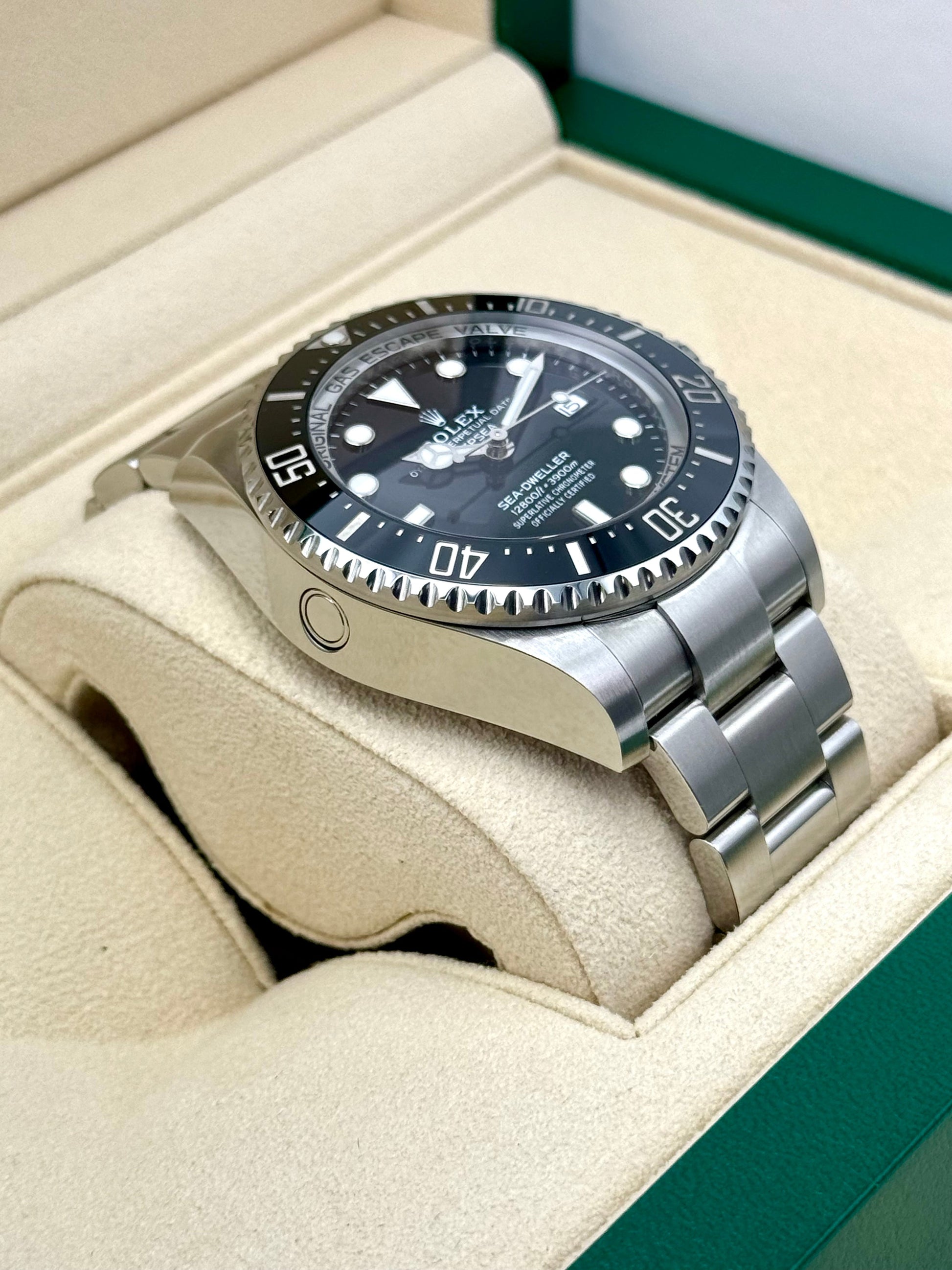 2022 Rolex Deepsea 44mm 126660 Stainless Steel Black Dial - MyWatchLLC