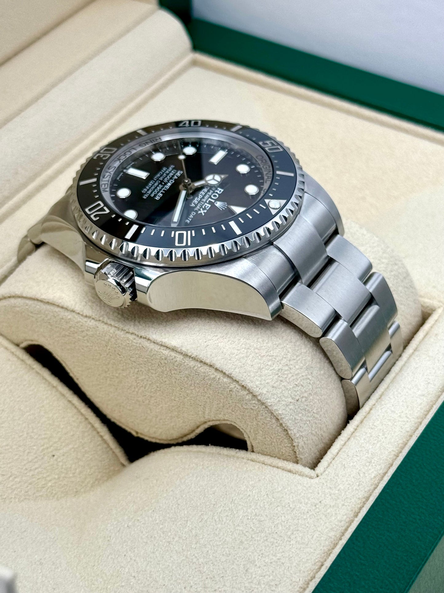 2022 Rolex Deepsea 44mm 126660 Stainless Steel Black Dial - MyWatchLLC