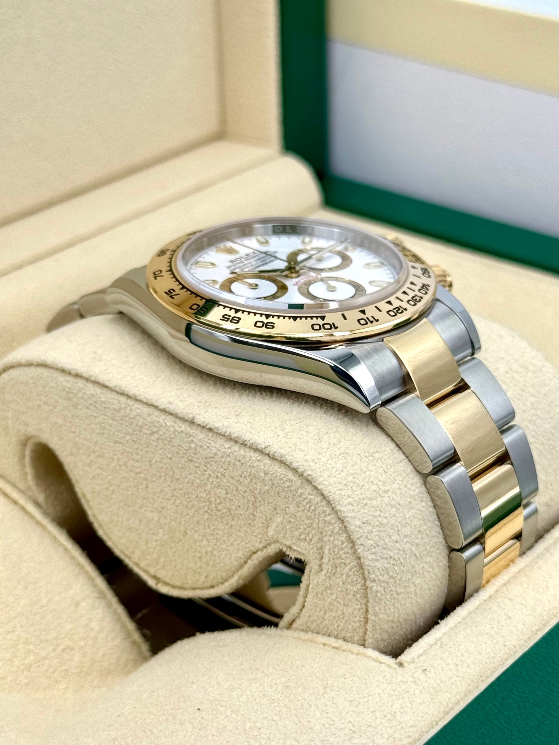 2023 Rolex Daytona 40mm 116503 Two-Tone White Dial - MyWatchLLC