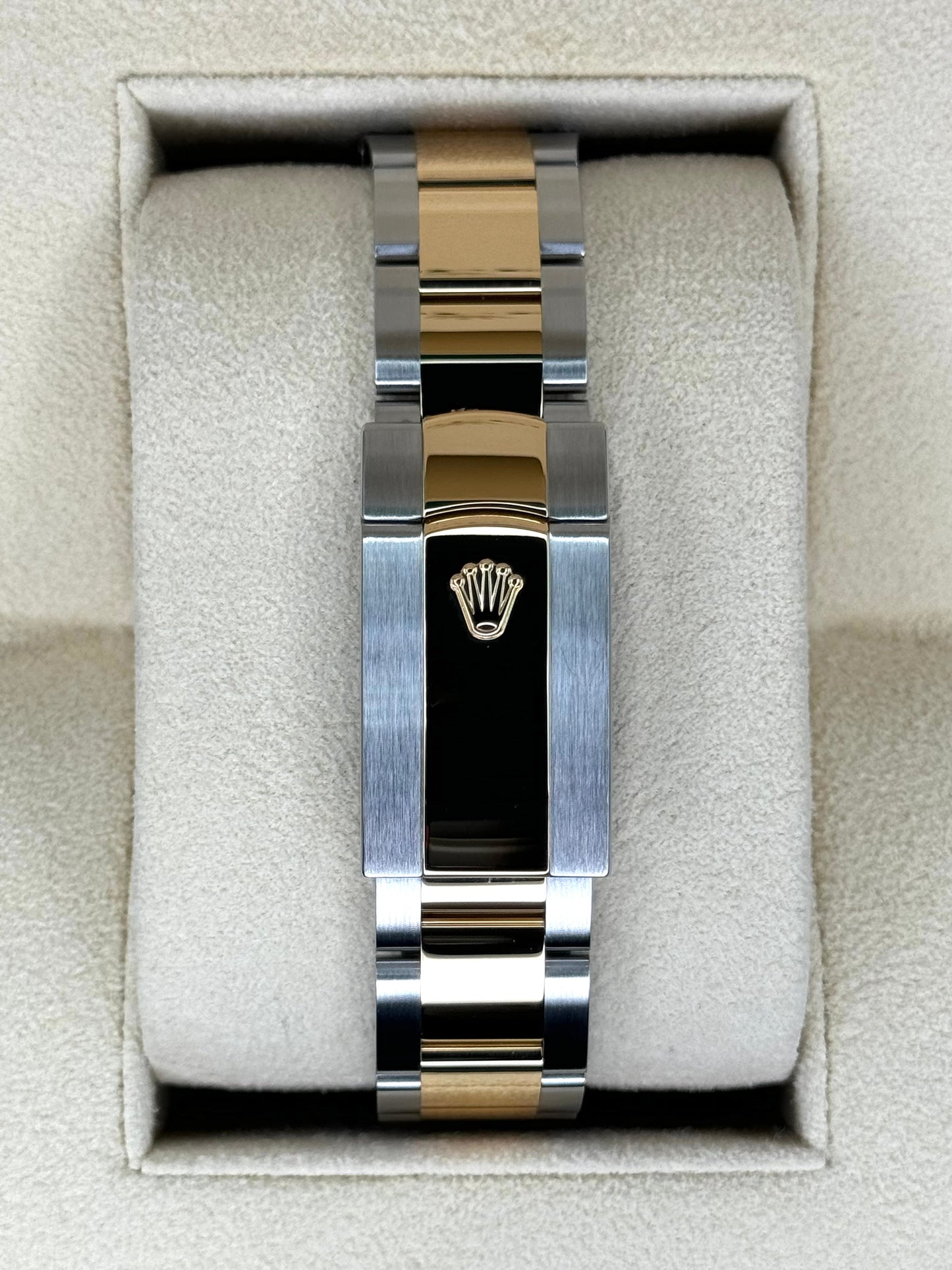 2023 Rolex Datejust 41mm 126303 Two-Tone Oyster Black Diamond Dial - MyWatchLLC