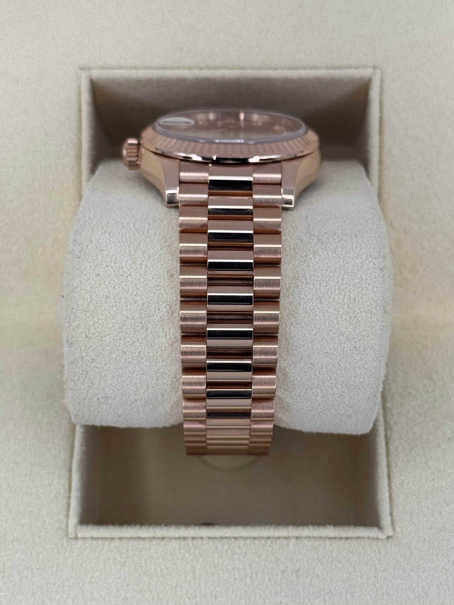 2023 Rolex Datejust 31mm 278275 Rose Gold Rose Diamond Dial - MyWatchLLC