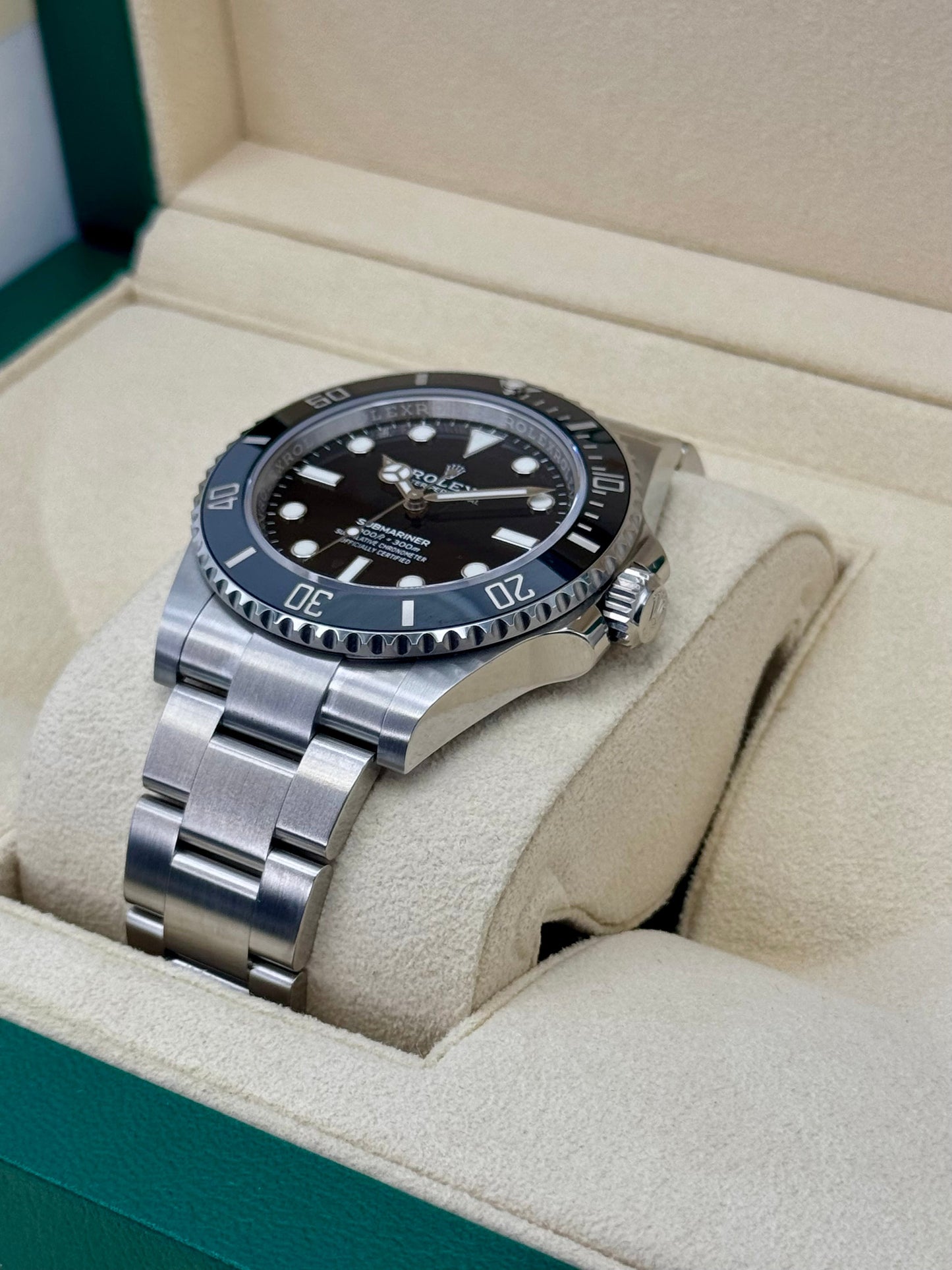 NEW 2024 Rolex Submariner 41mm 124060 Stainless Steel Black Dial - MyWatchLLC