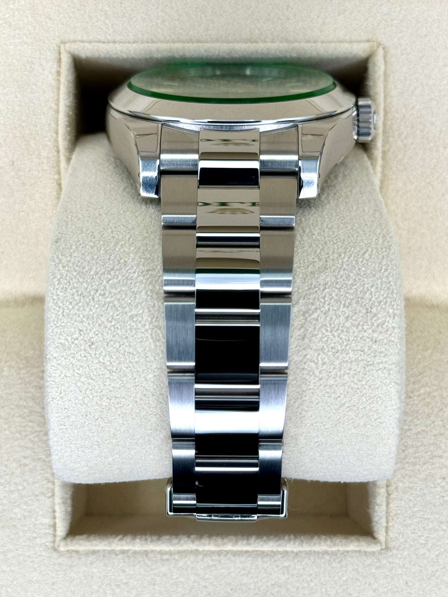NEW 2009 Rolex Milgauss 40mm 116400GV Black Dial - MyWatchLLC