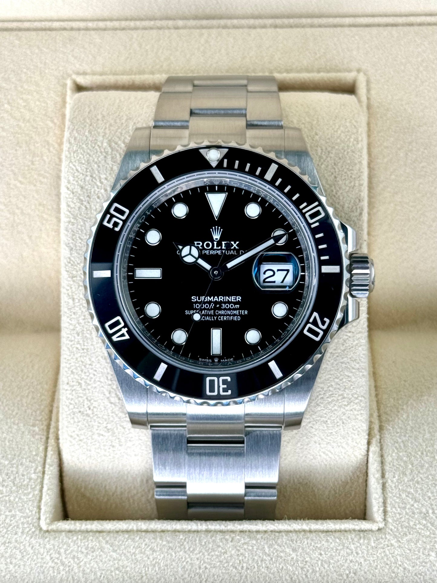 2021 Rolex Submariner Date 41mm 126610LN Stainless Steel Black Dial - MyWatchLLC