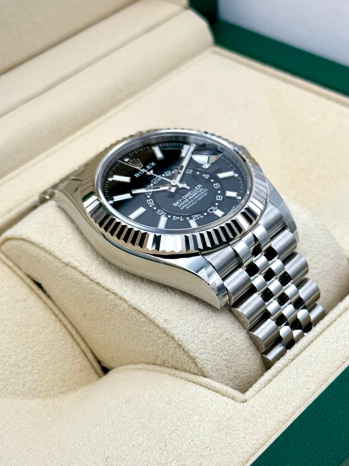 NEW 2024 Rolex Sky-Dweller 42mm 336934 Jubilee Black Dial - MyWatchLLC