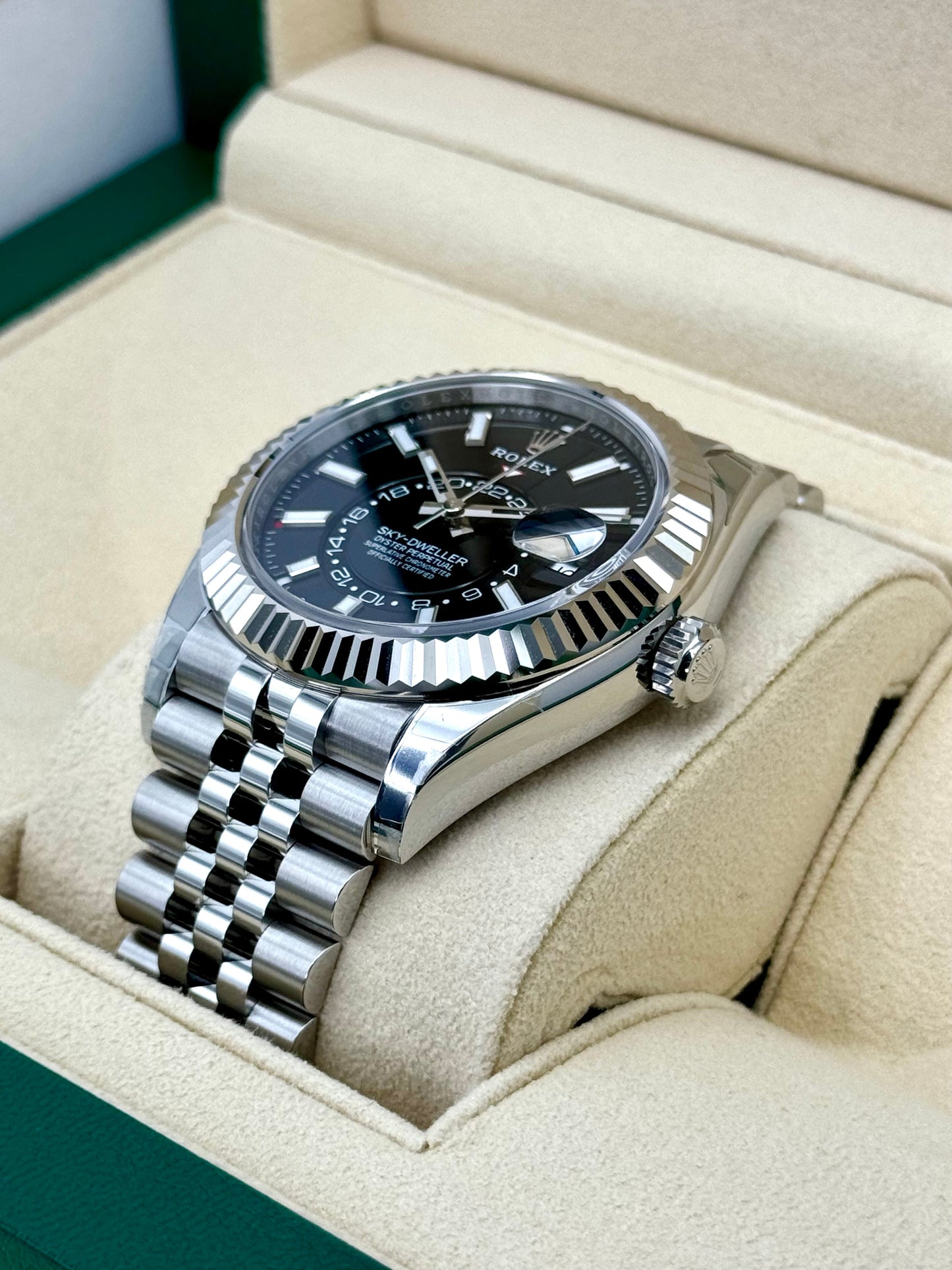 NEW 2024 Rolex Sky-Dweller 42mm 336934 Jubilee Black Dial - MyWatchLLC