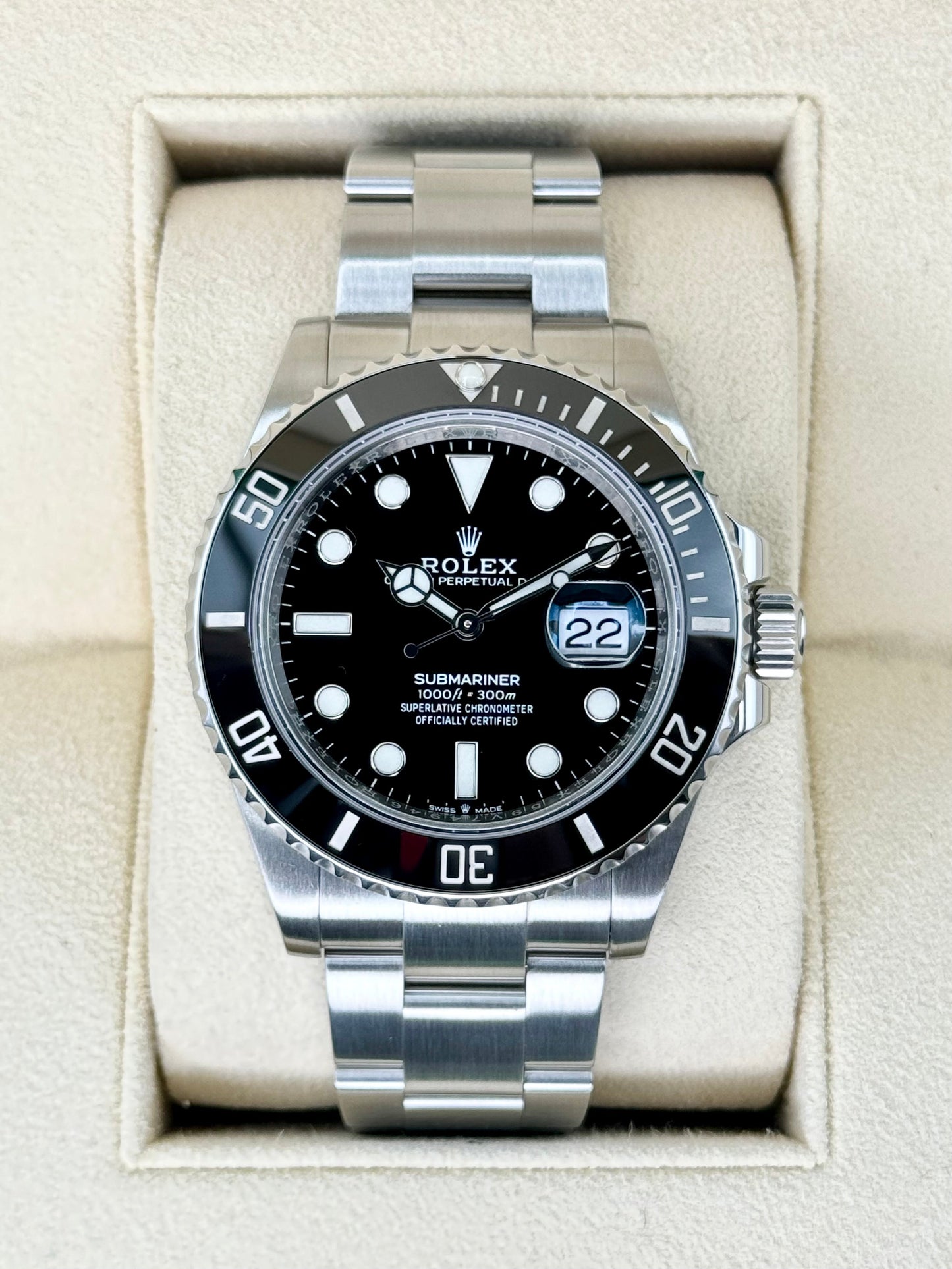 2021 Rolex Submariner 41mm 126610LN Stainless Steel Black Dial - MyWatchLLC