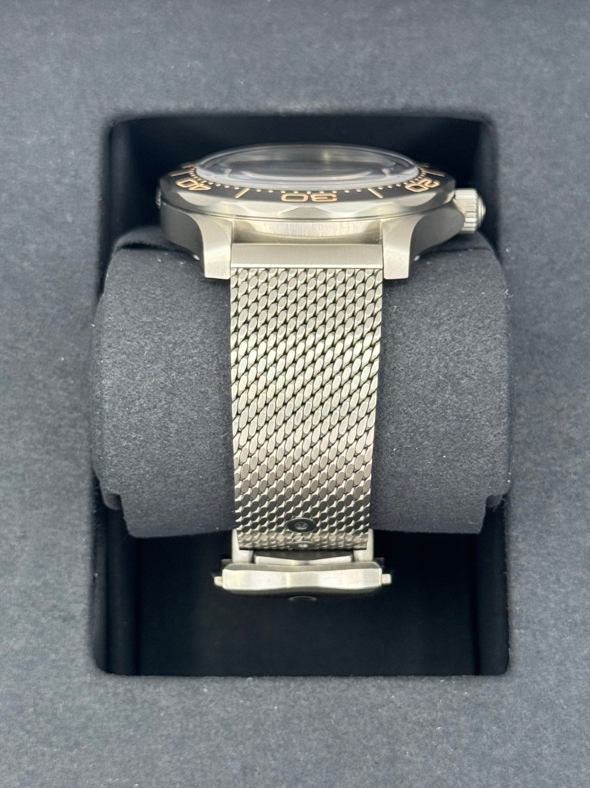 2023 Omega Seamaster Diver 300M 007 42mm Titanium Brown Dial - MyWatchLLC