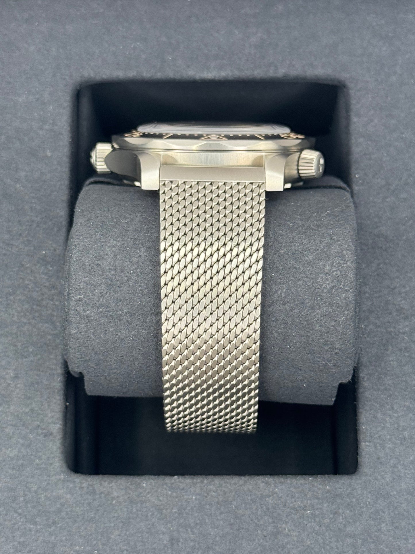 2023 Omega Seamaster Diver 300M 007 42mm Titanium Brown Dial - MyWatchLLC