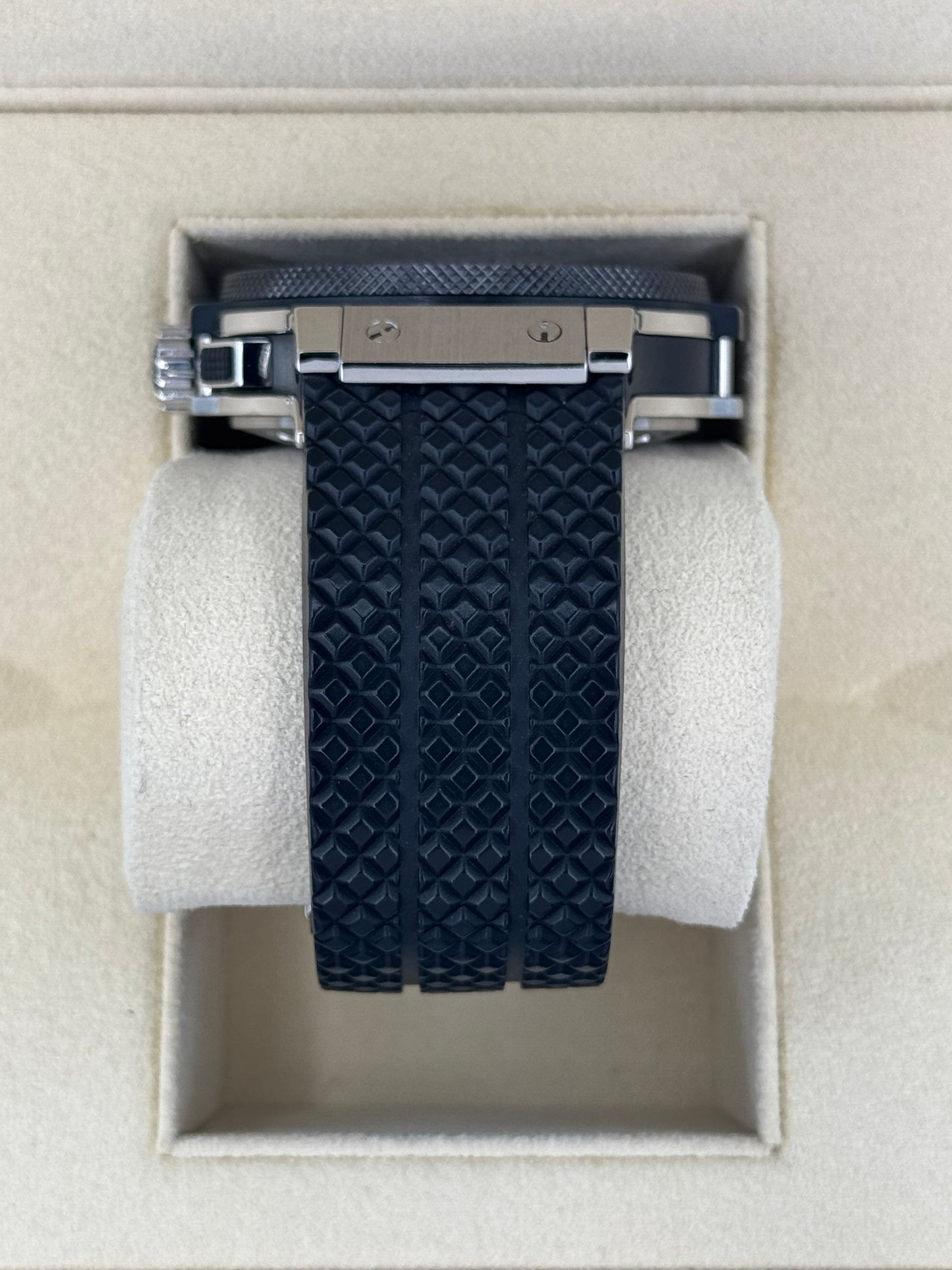 2010 Big Bang Chronograph Steele Ceramic 44mm Stainless Steel Black Dial - MyWatchLLC