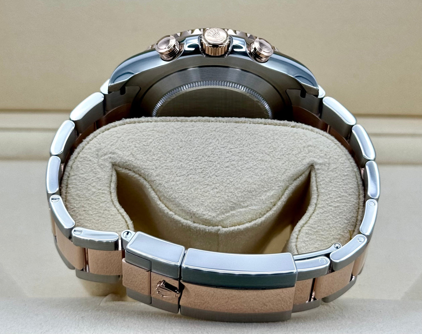 2021 Rolex Yacht-Master II 44mm 116681 Two-Tone White Dial - MyWatchLLC