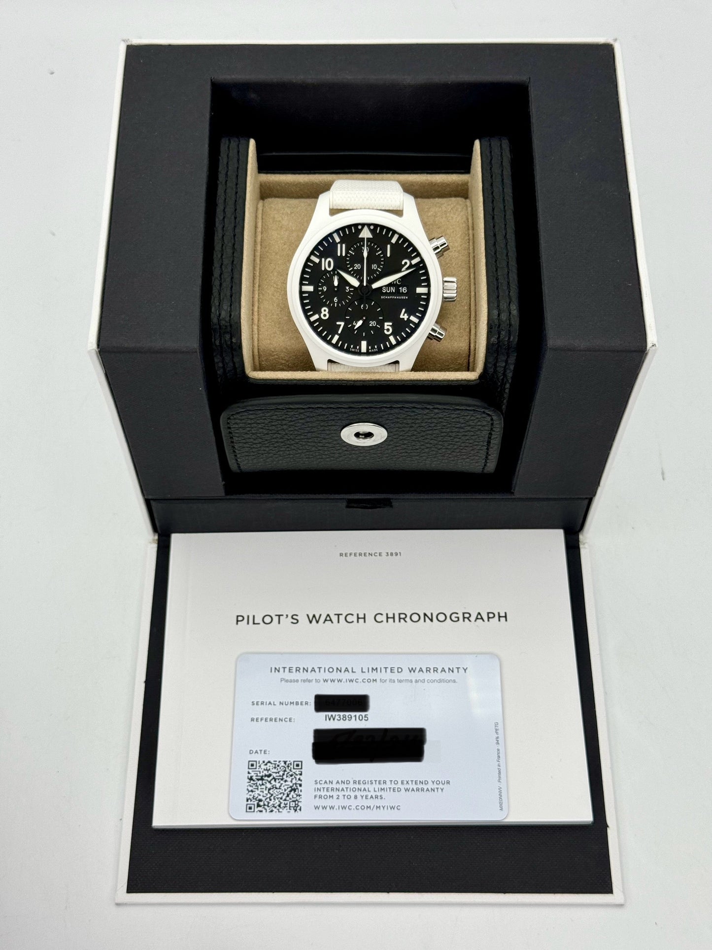 NEW 2024 IWC Pilot’s Chrono IW389105 44.5mm Top Gun Edition Lake Tahoe - MyWatchLLC