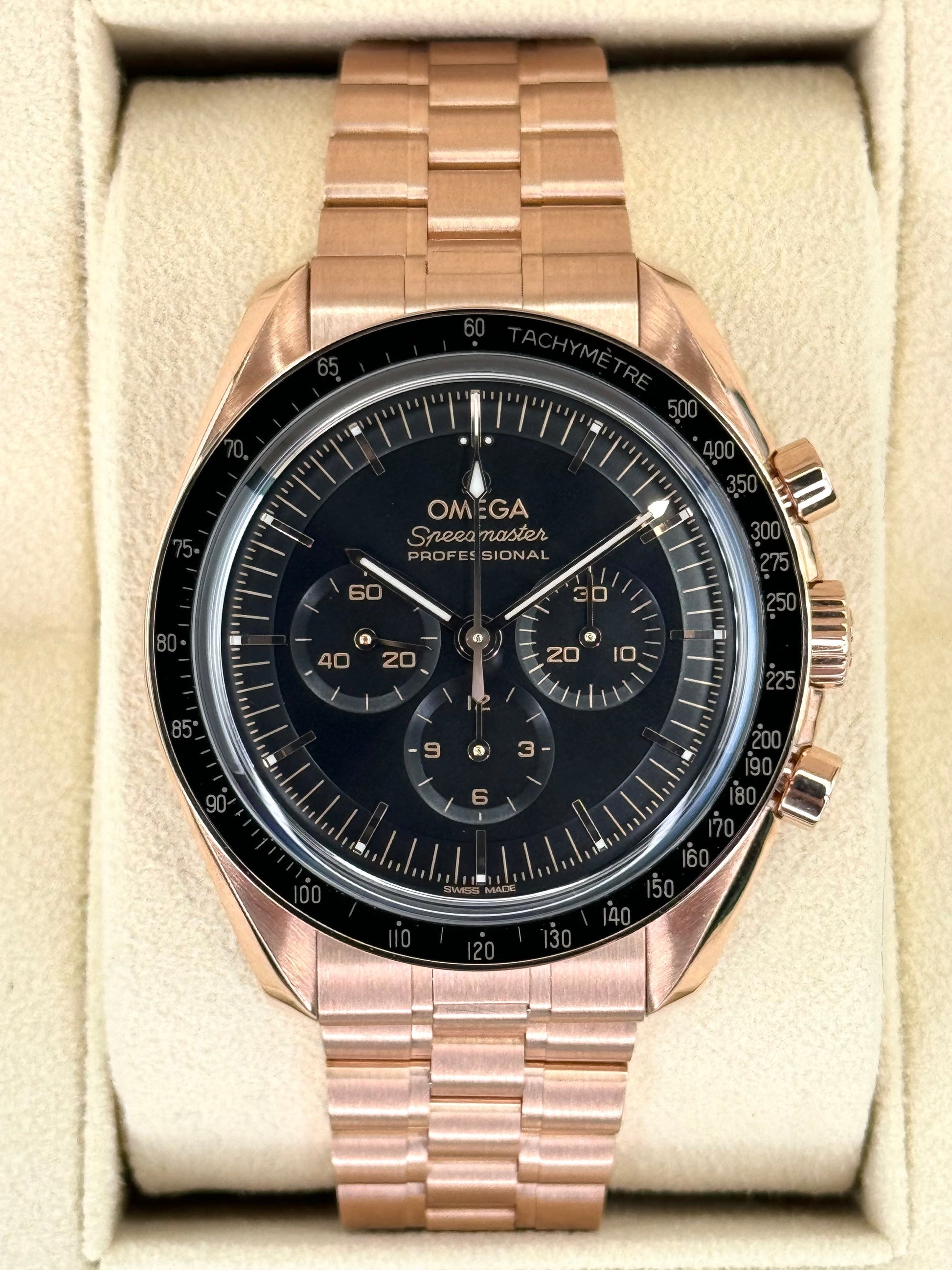2023 Omega Speedmaster 42mm 310.60.42.50.01.001 Moonwatch Black Dial - MyWatchLLC
