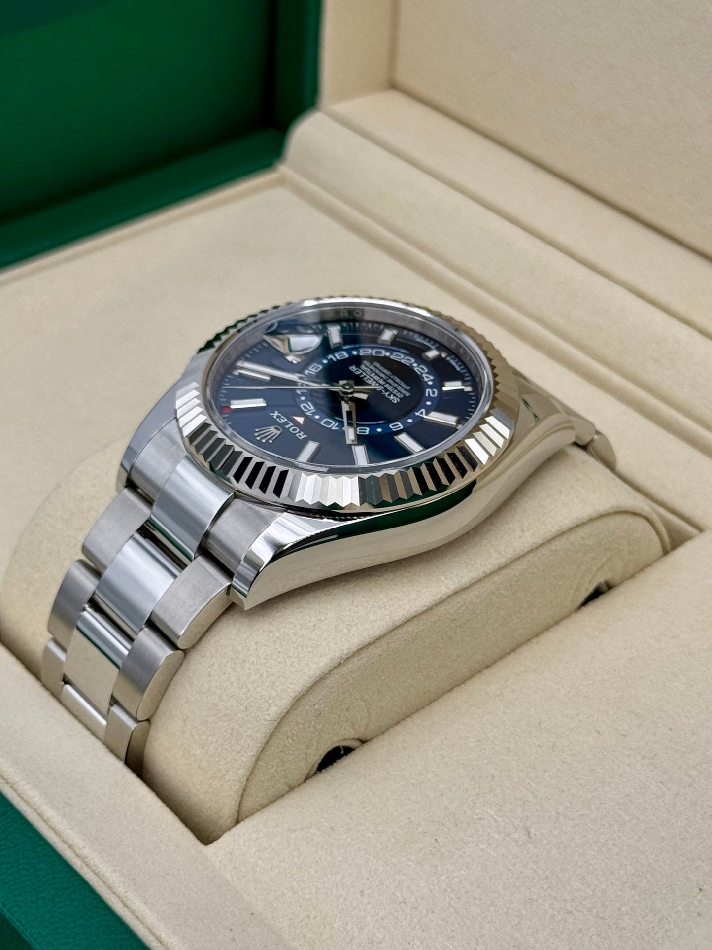 NEW 2025 Rolex Sky-Dweller 42mm 336934 Oyster Blue Dial - MyWatchLLC