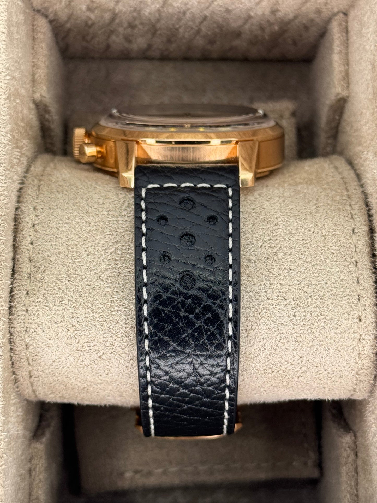 Breitling Top Time B01 41mm RB0176 Rose Gold Brown Dial - MyWatchLLC