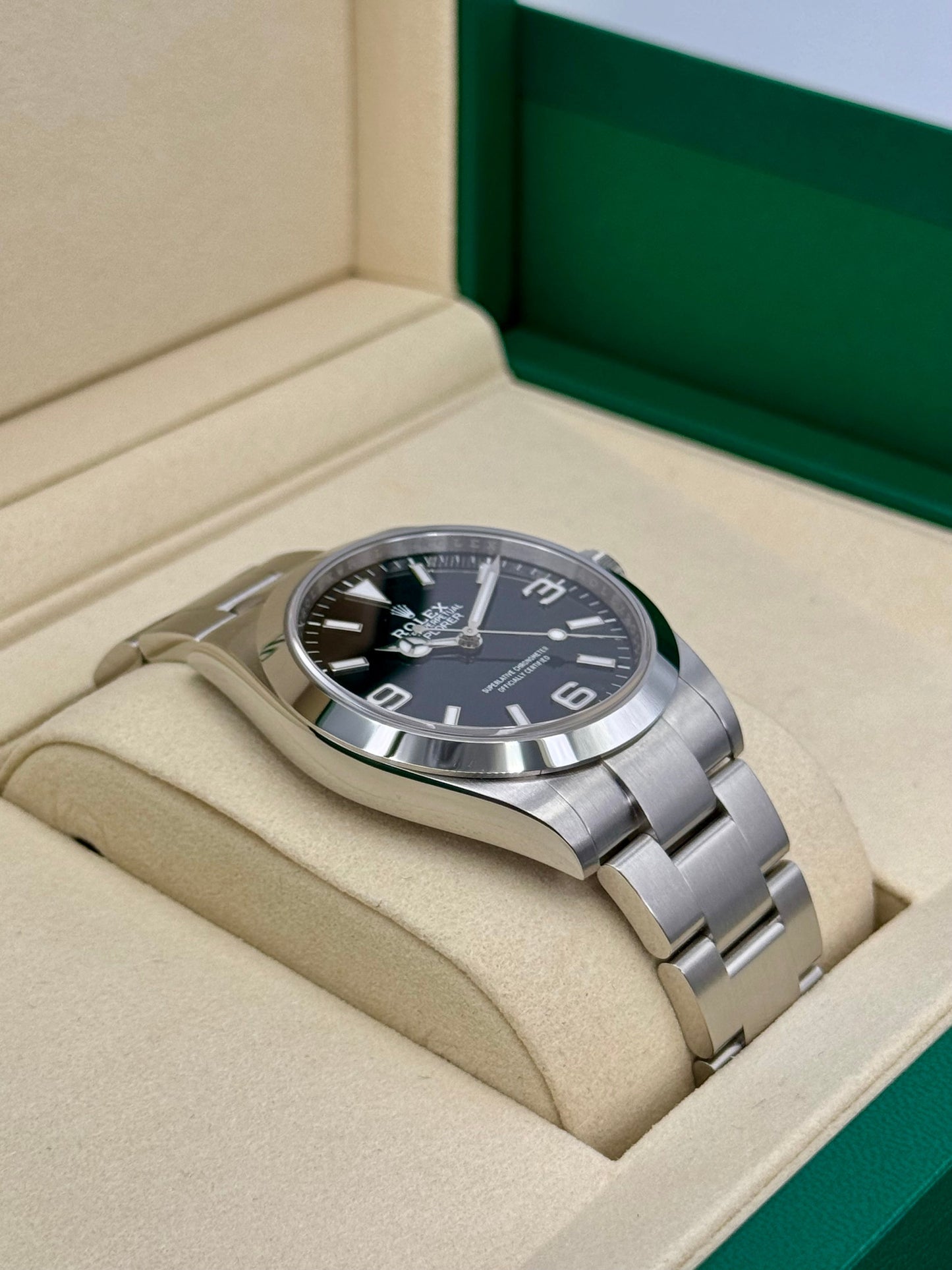 NEW 2025 Rolex Explorer 40mm 224270 Black Dial - MyWatchLLC