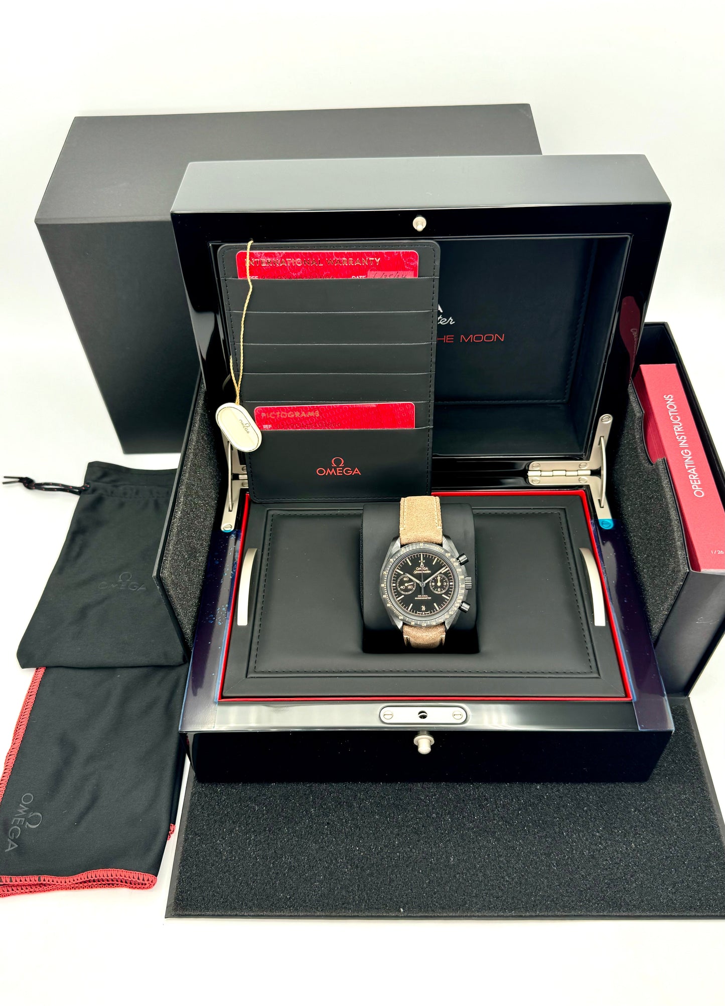 NEW 2024 Omega Speedmaster 311.92.44.51.01.006 Dark Side of the Moon - MyWatchLLC