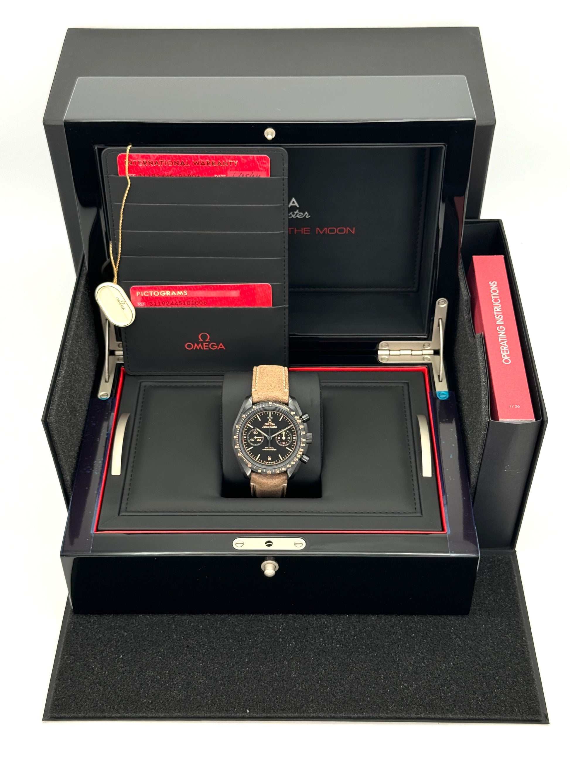 NEW 2024 Omega Speedmaster 311.92.44.51.01.006 Dark Side of the Moon - MyWatchLLC