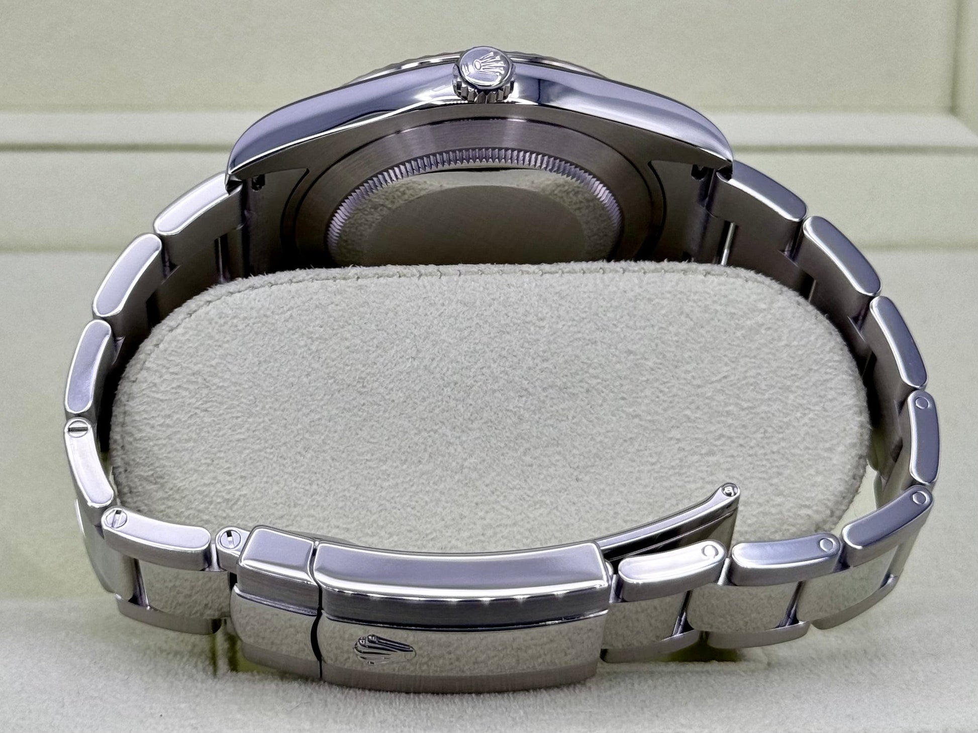 Rolex Datejust 41mm 116334 Stainless Steel Oyster White Dial - MyWatchLLC