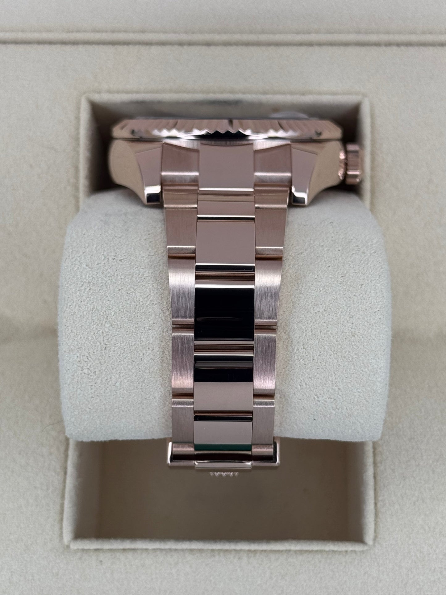 2023 Rolex Sky-Dweller 42mm 326935 Rose Gold White Dial - MyWatchLLC