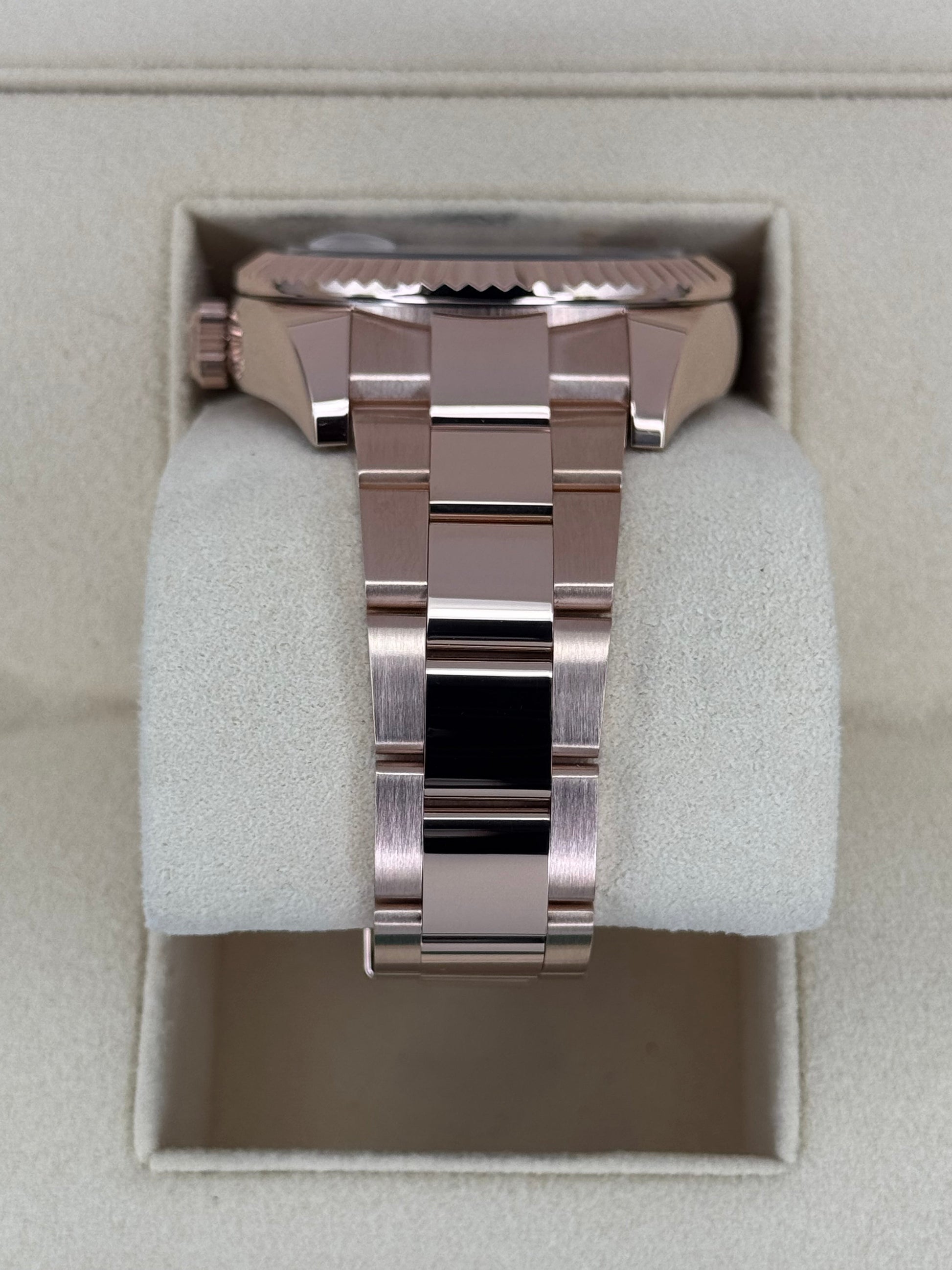 2023 Rolex Sky-Dweller 42mm 326935 Rose Gold White Dial - MyWatchLLC