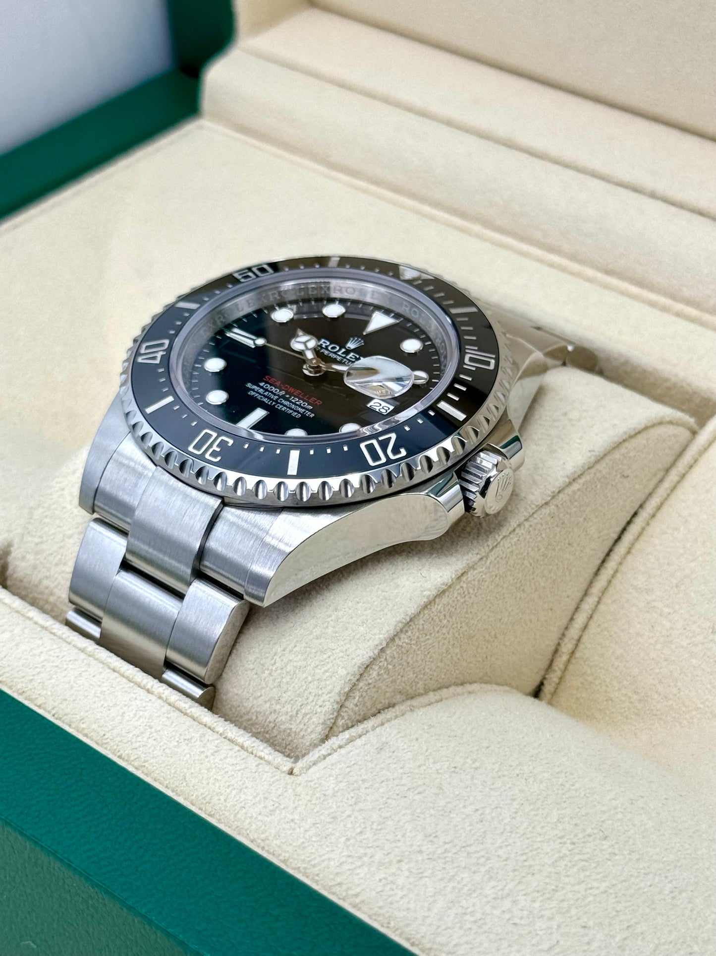 2023 Rolex Sea-Dweller 43mm 126600 Stainless Steel Black Dial - MyWatchLLC