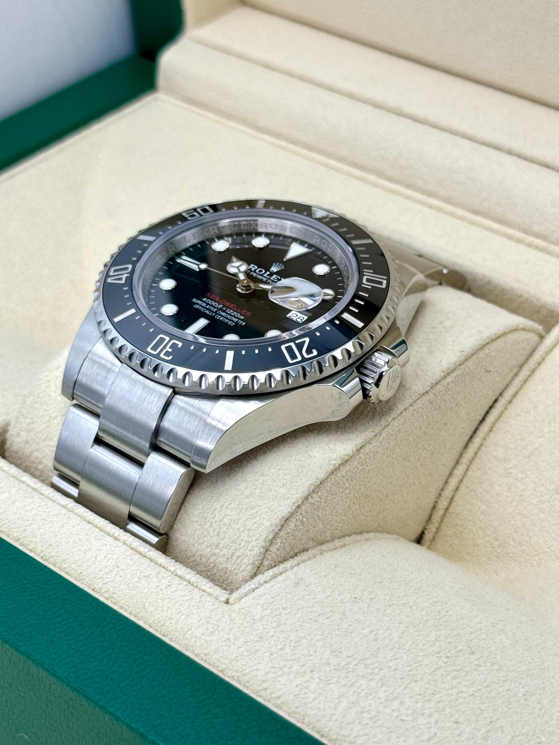 2023 Rolex Sea-Dweller 43mm 126600 Stainless Steel Black Dial - MyWatchLLC