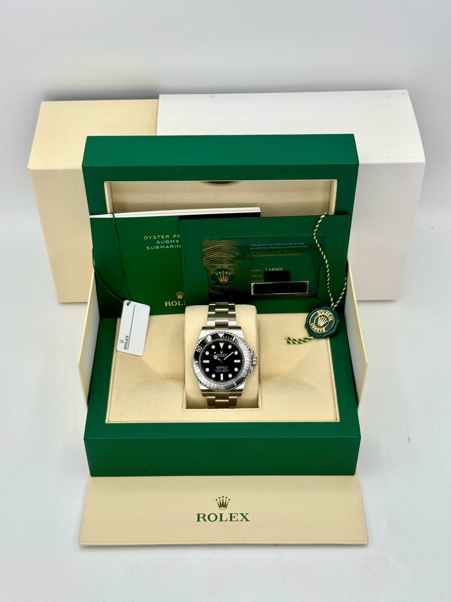 2023 Rolex Submariner 41mm 124060 Stainless Steel Black Dial - MyWatchLLC