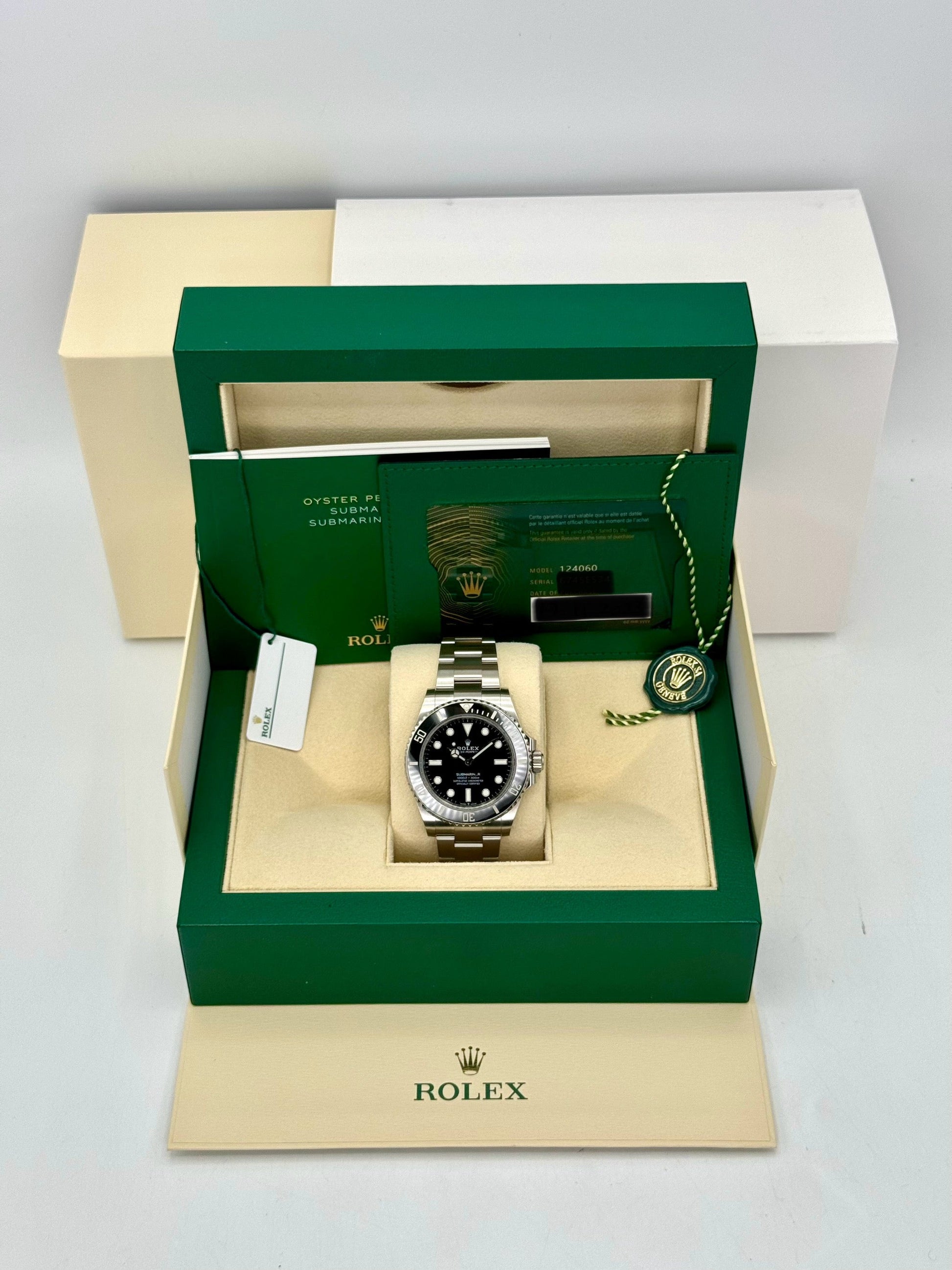 2023 Rolex Submariner 41mm 124060 Stainless Steel Black Dial - MyWatchLLC