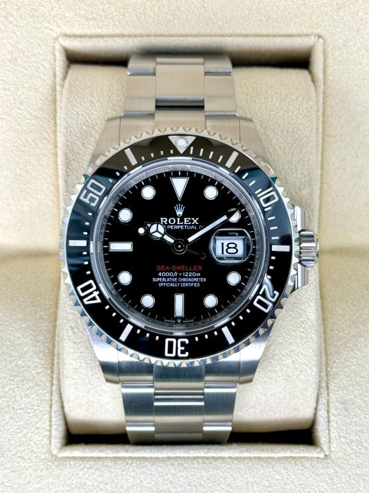 2023 Rolex Sea-Dweller 43mm 126600 Stainless Steel Black Dial - MyWatchLLC