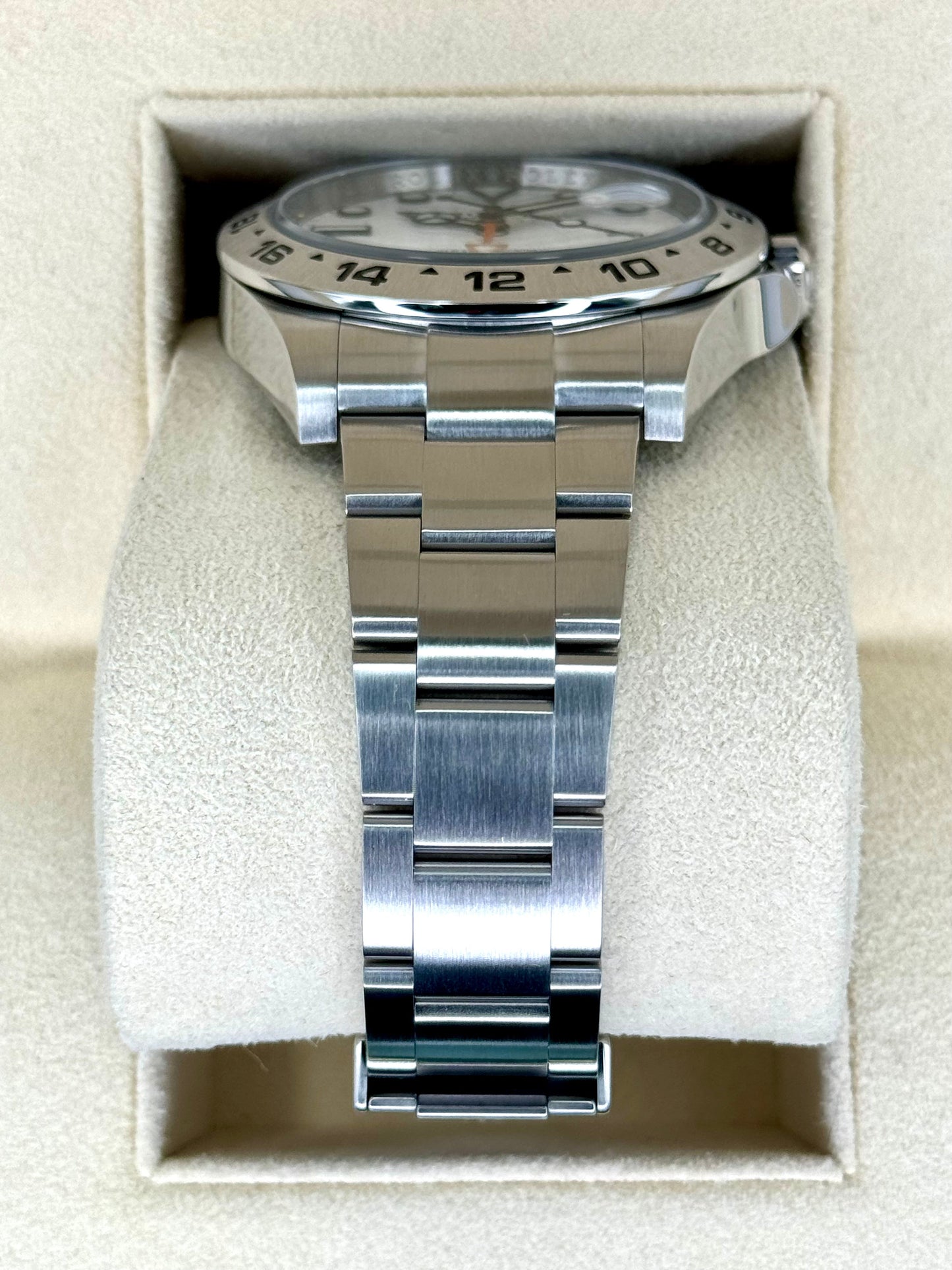 2017 Rolex Explorer II 42mm 216570 Polar White Dial - MyWatchLLC