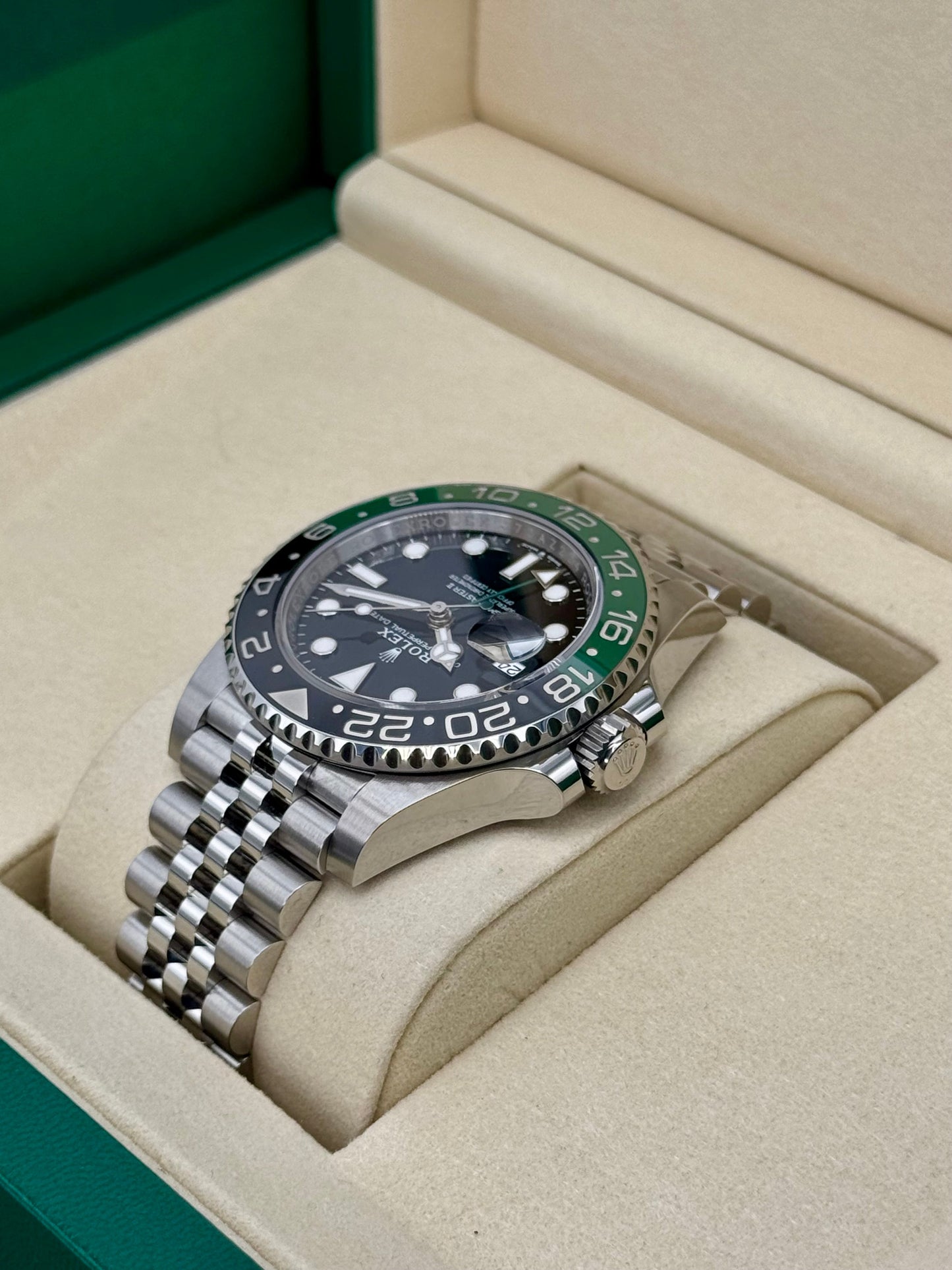 NEW 2025 Rolex GMT-Master II "Sprite" 40mm 126720VTNR Jubilee - MyWatchLLC