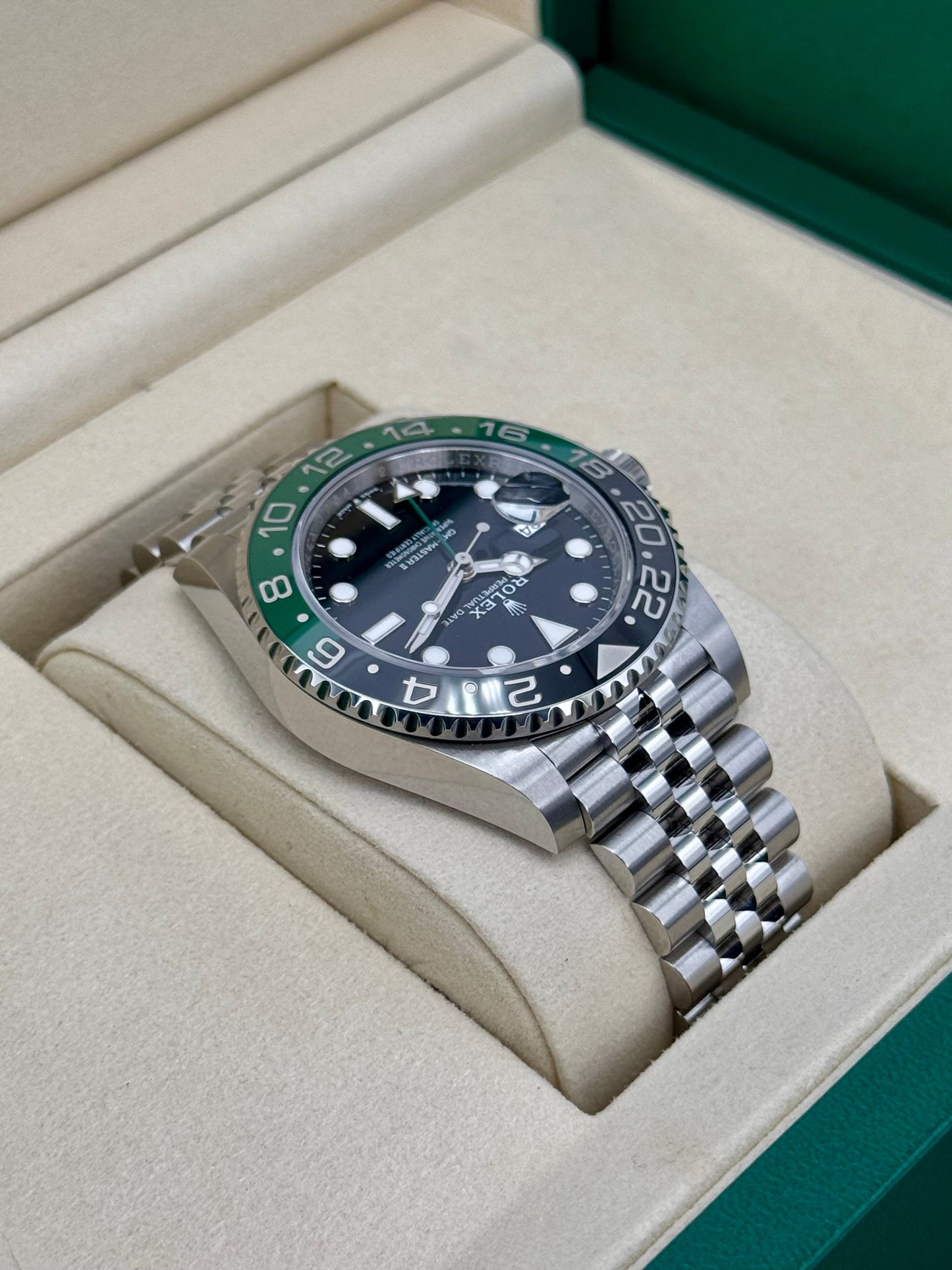 NEW 2025 Rolex GMT-Master II "Sprite" 40mm 126720VTNR Jubilee - MyWatchLLC