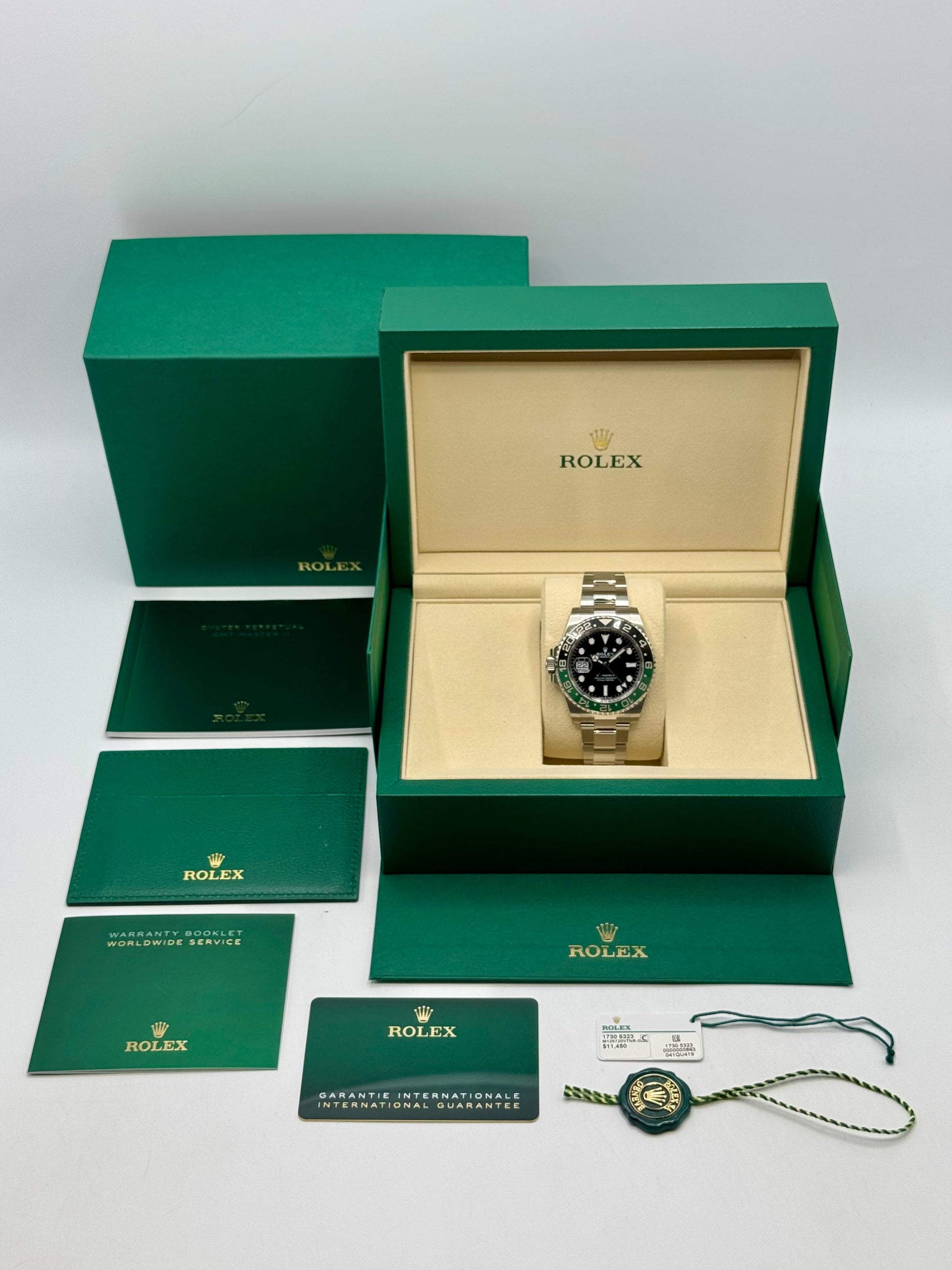 NEW 2025 Rolex GMT-Master II “Spriteâ€?40mm 126720VTNR Oyster - MyWatchLLC