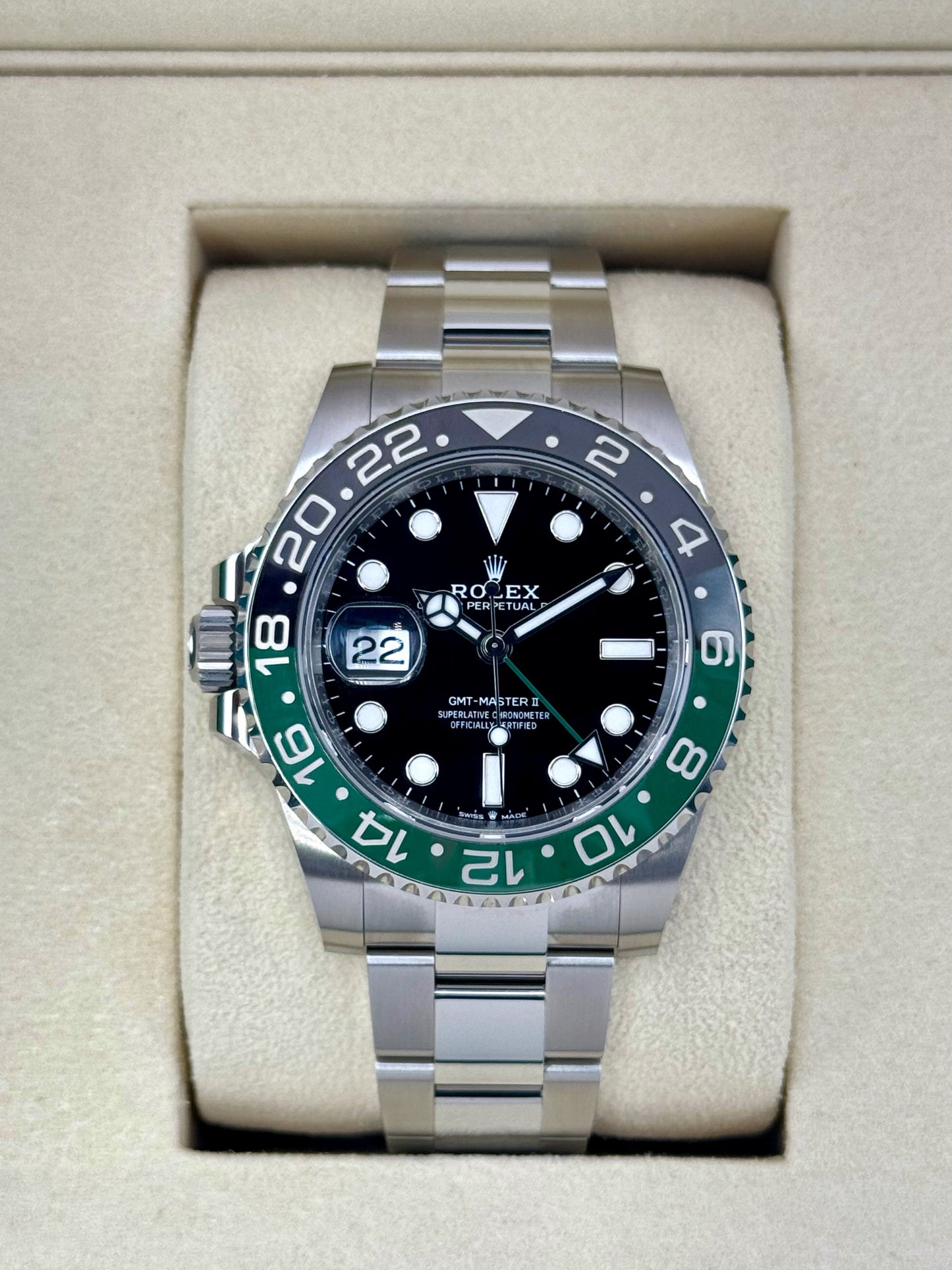NEW 2025 Rolex GMT-Master II “Spriteâ€?40mm 126720VTNR Oyster - MyWatchLLC