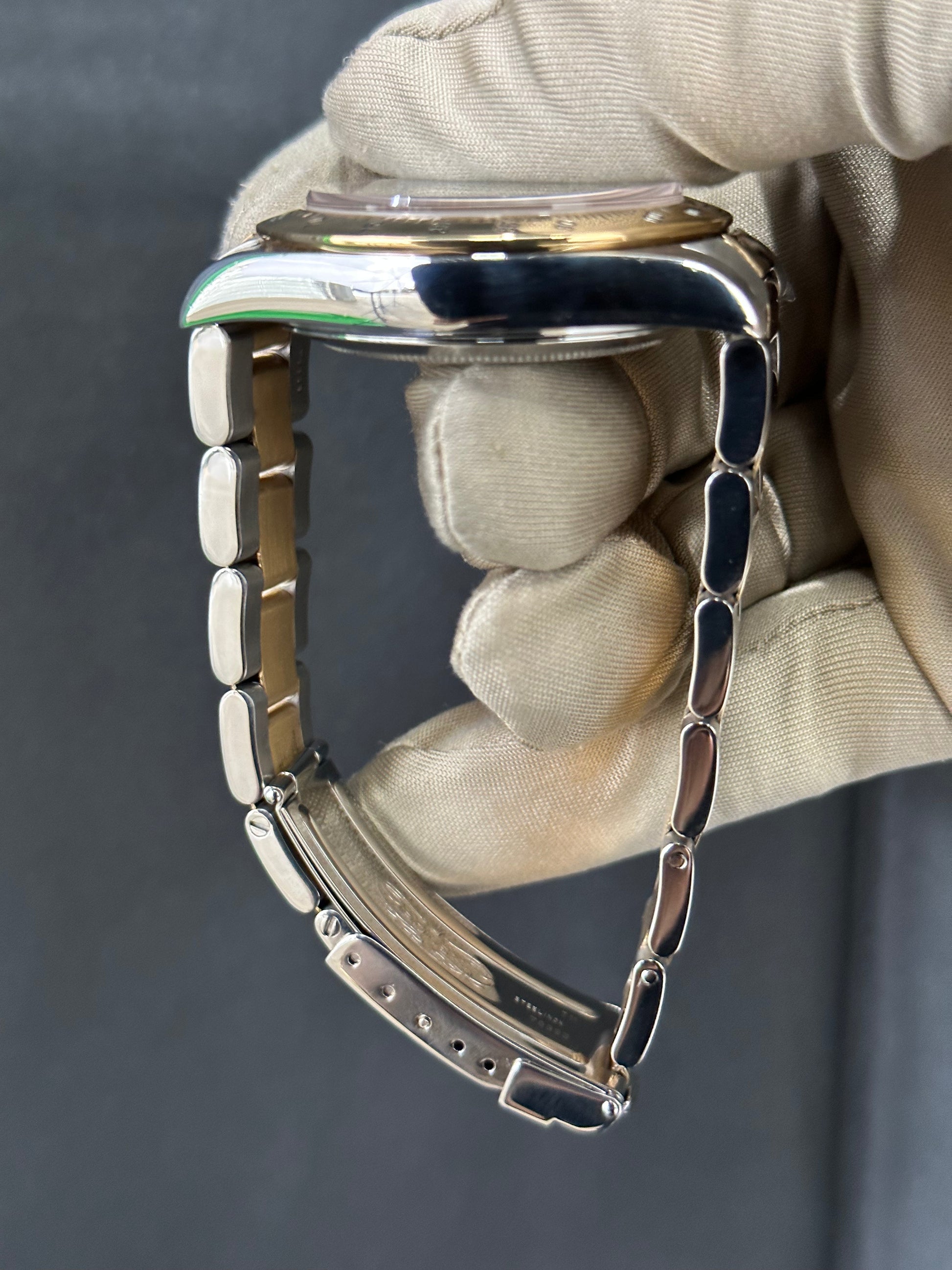 1991 Rolex Daytona 16523 Two-Tone Gold/Stainless Steel Zenith White Diamond Dial - MyWatchLLC