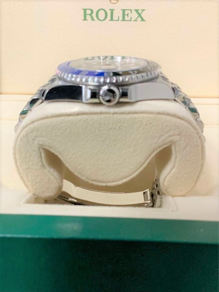 MINT Near NEW 2019 Rolex GMT-Master II “Batman/Batgirlâ€?126710BLNR Stainless Steel on Jubilee Bracelet - MyWatchLLC