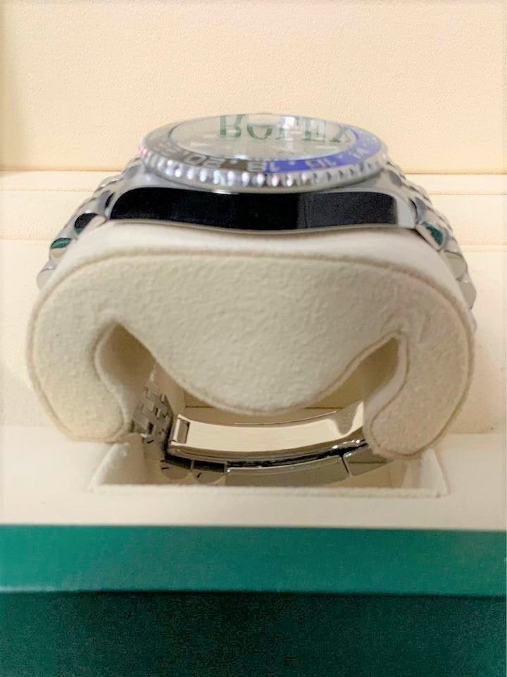 MINT Near NEW 2019 Rolex GMT-Master II “Batman/Batgirlâ€?126710BLNR Stainless Steel on Jubilee Bracelet - MyWatchLLC