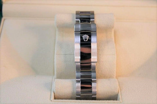 New 2023 Rolex Datejust 41mm 126300 Mint Green on Oyster Bracelet with Box and Papers - MyWatchLLC