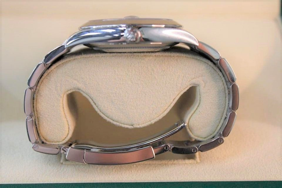 New 2023 Rolex Datejust 41mm 126300 Mint Green on Oyster Bracelet with Box and Papers - MyWatchLLC