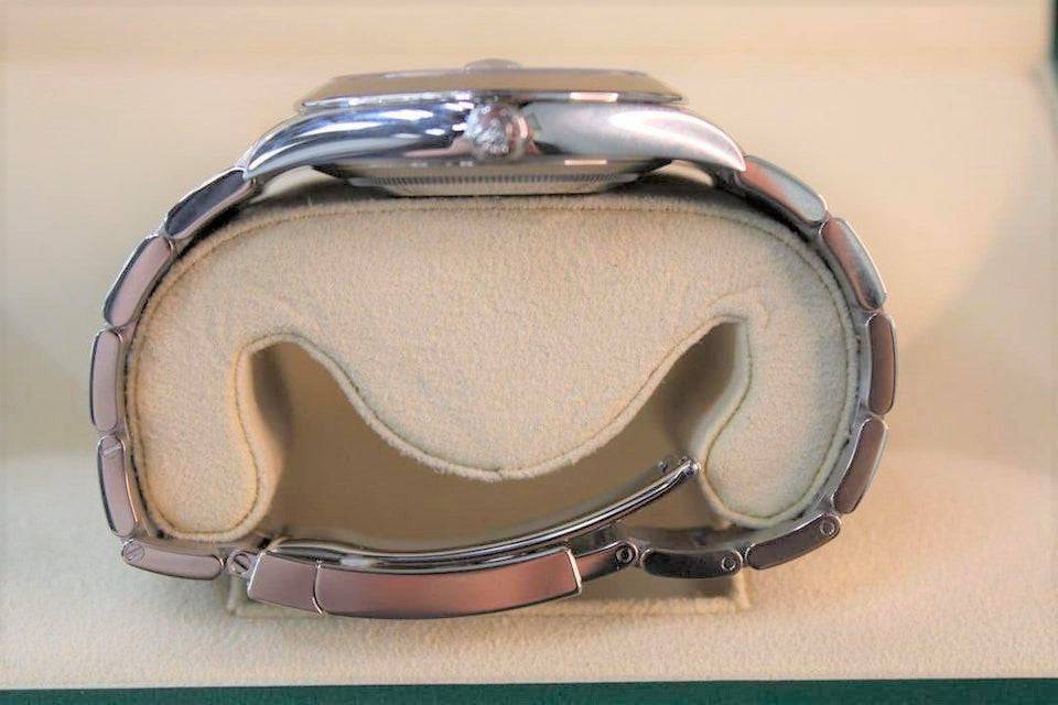 New 2023 Rolex Datejust 41mm 126300 Mint Green on Oyster Bracelet with Box and Papers - MyWatchLLC